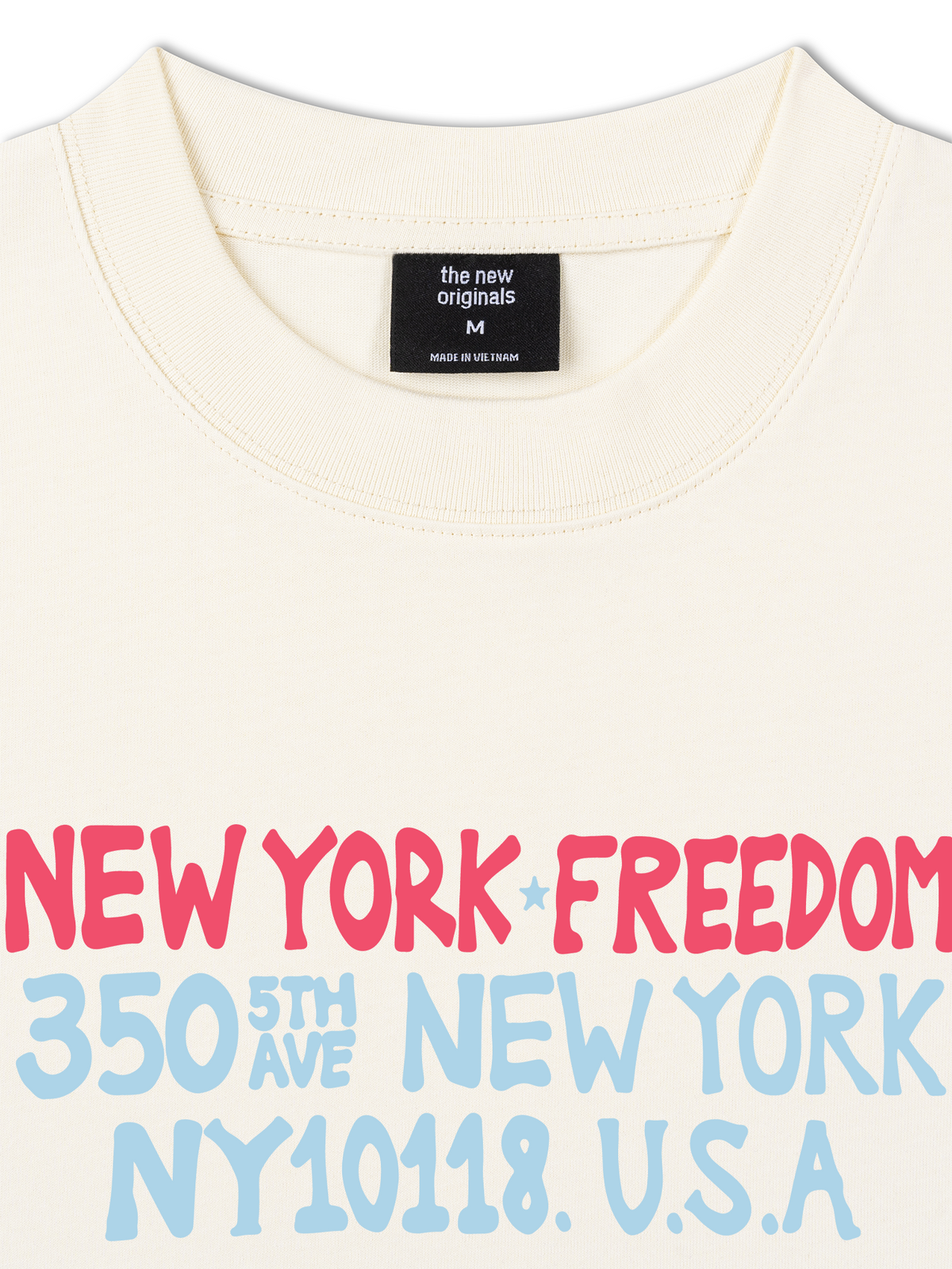 Áo Thun Relaxed Fit New York Freedom