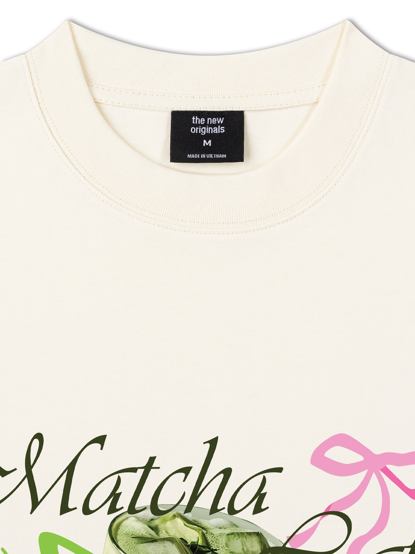 Áo Thun Relaxed Fit Drink Collection Matcha Latte