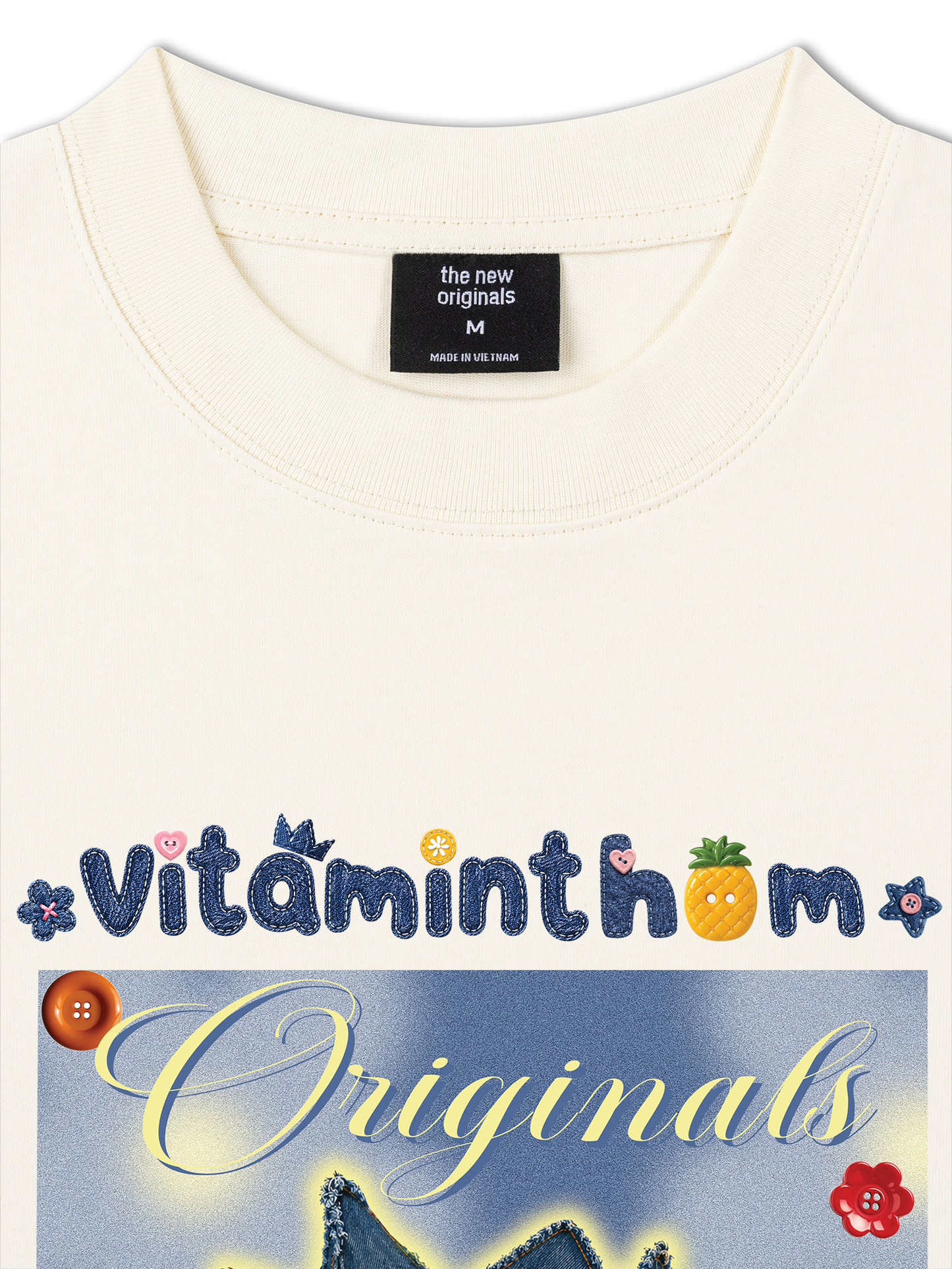 Áo Thun Relaxed Fit Vitaminthom Mặc Vest