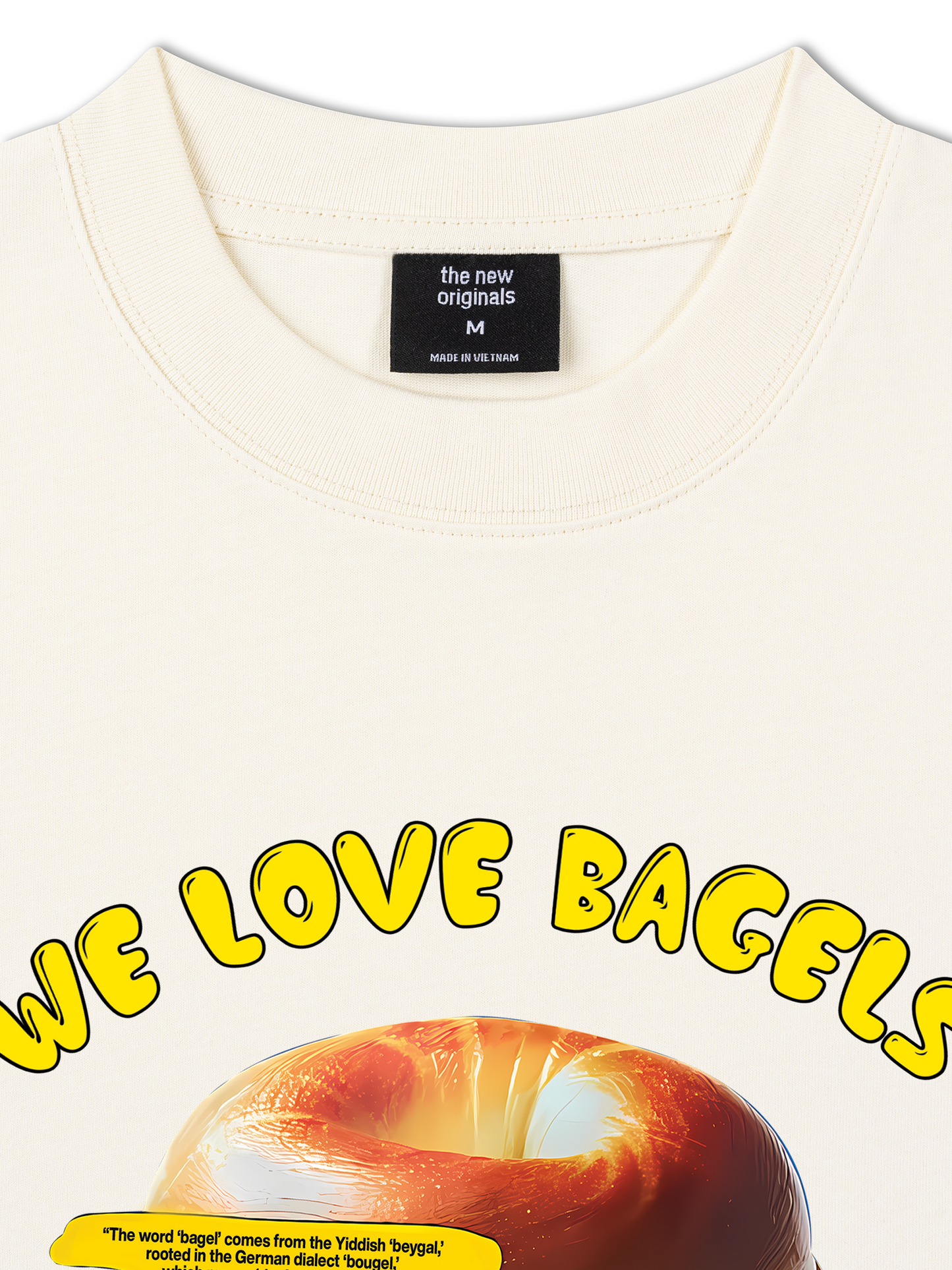 Áo Thun Relaxed Fit Sweet Pastry We Love Baggles