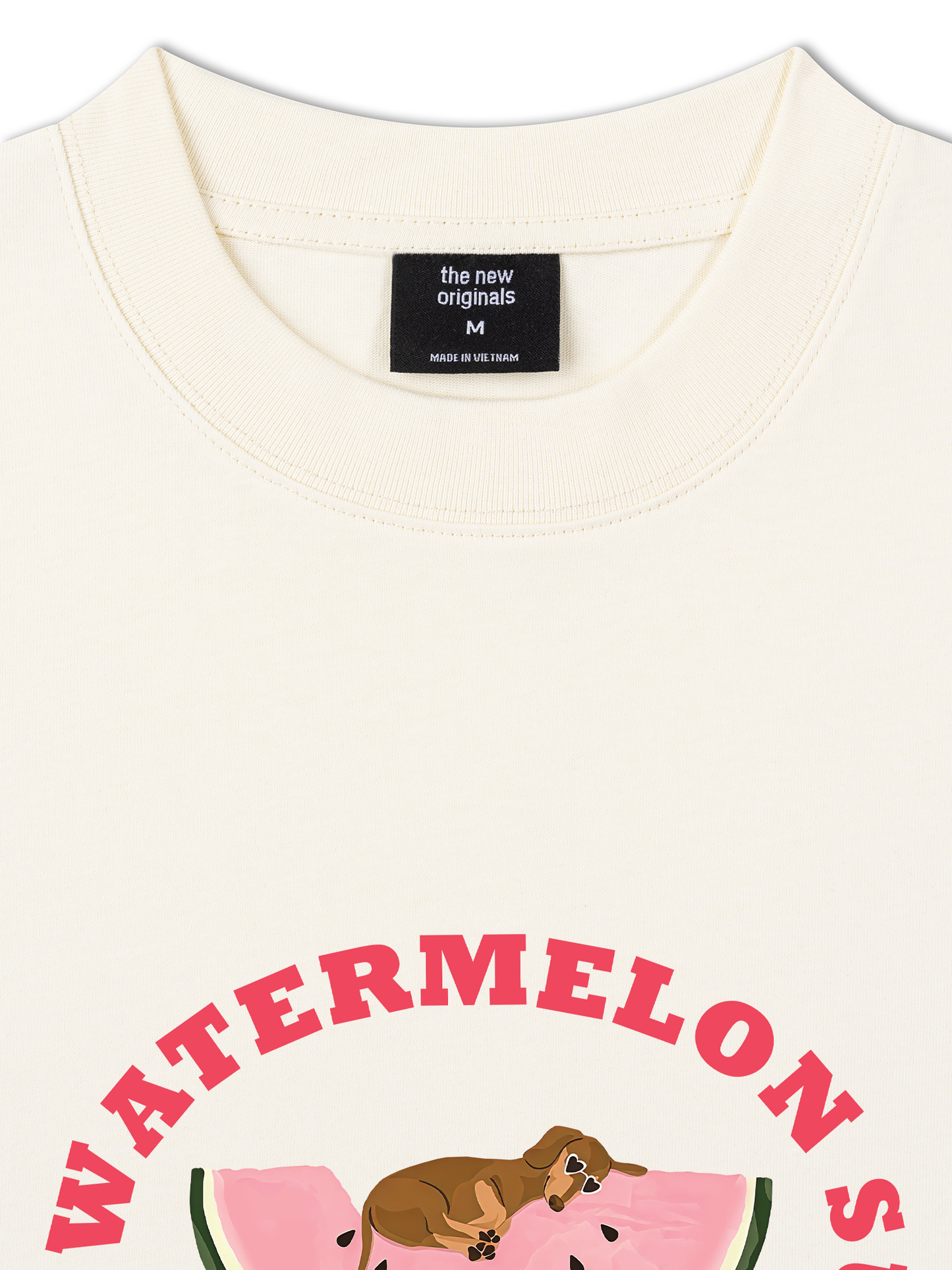 Áo Thun Relaxed Fit Summer Vibes Fresh Watermelon Summer