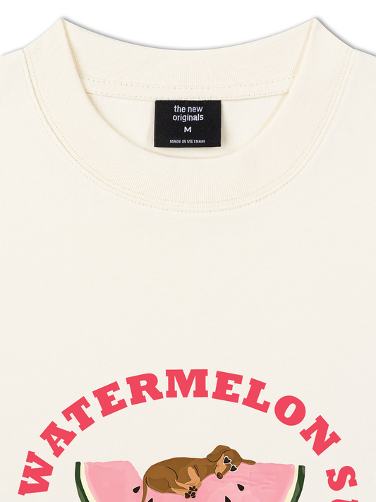 Áo Thun Relaxed Fit Summer Vibes Fresh Watermelon Summer