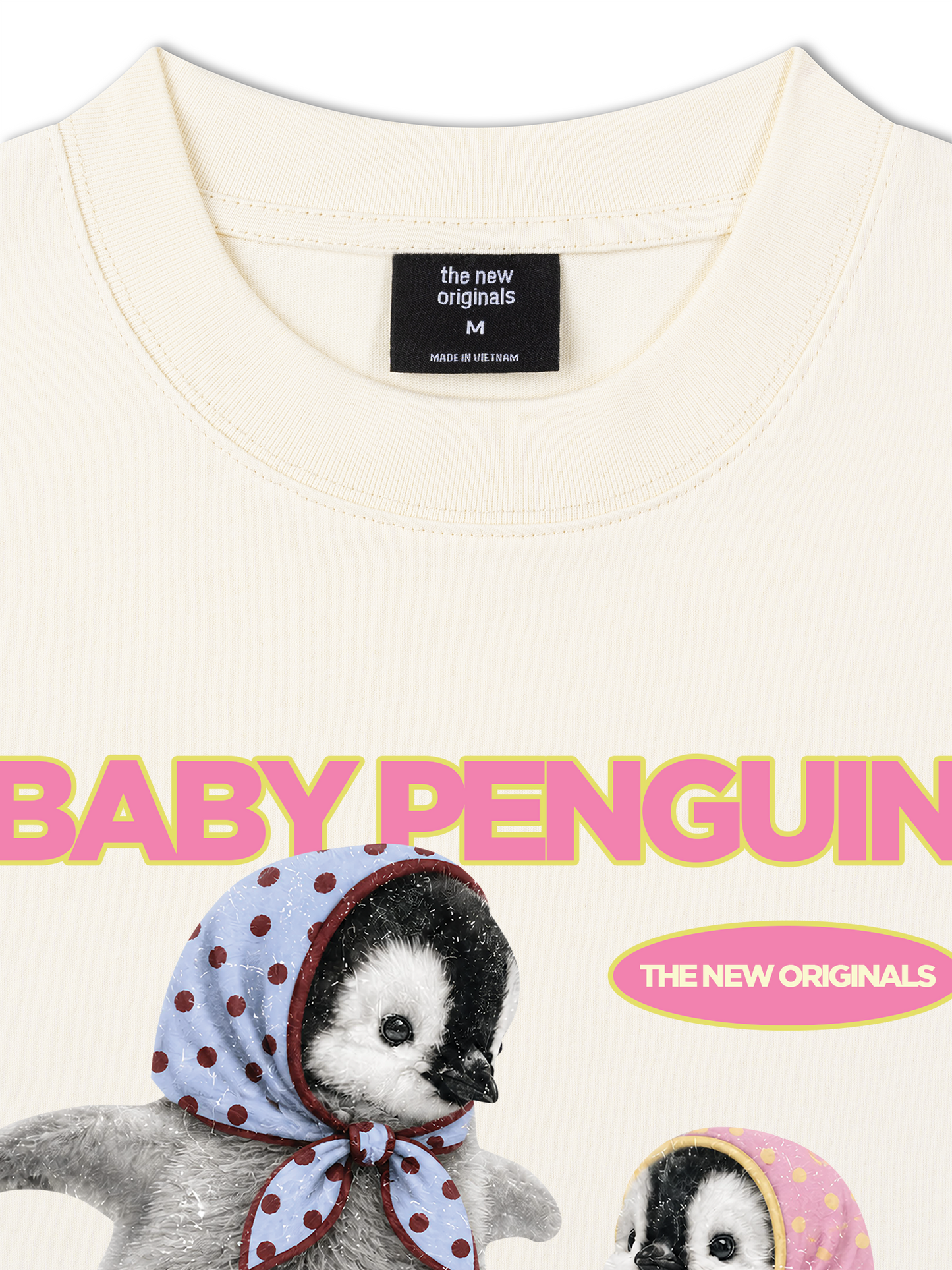 Áo Thun Relaxed Fit Baby Penguin