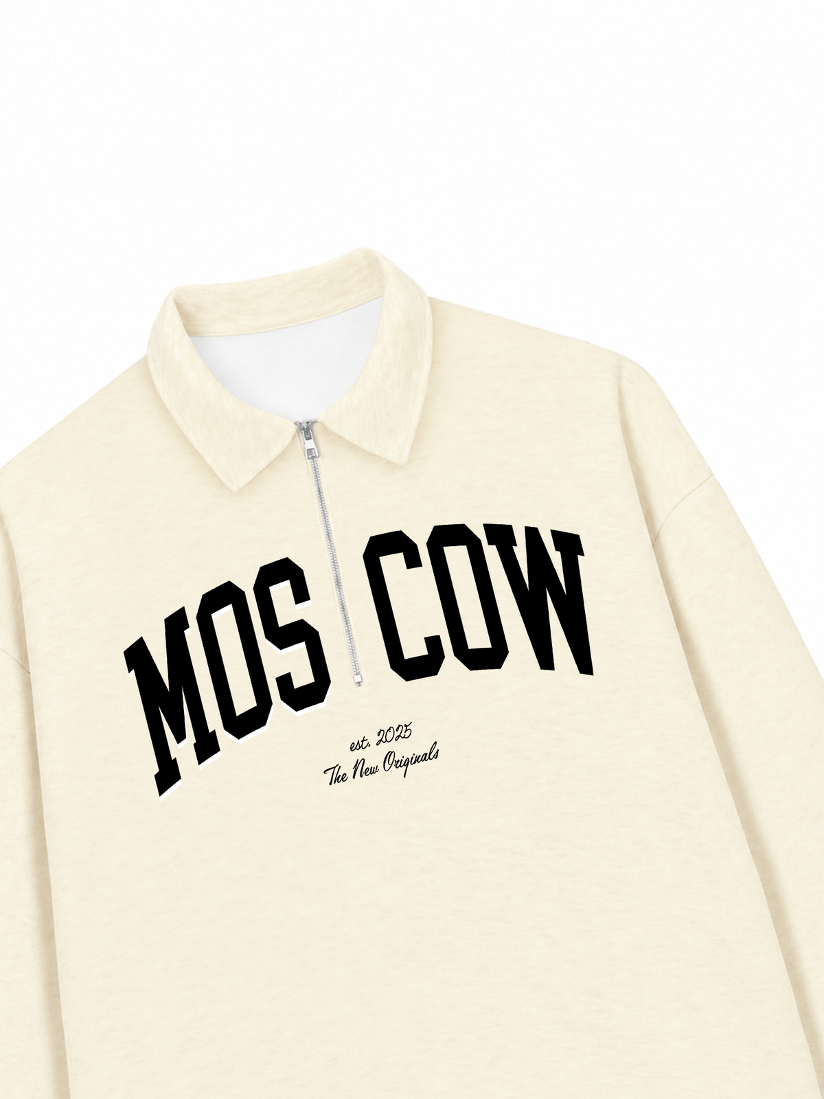 Áo Sweater Polo Nỉ Hai Da MOSCOW
