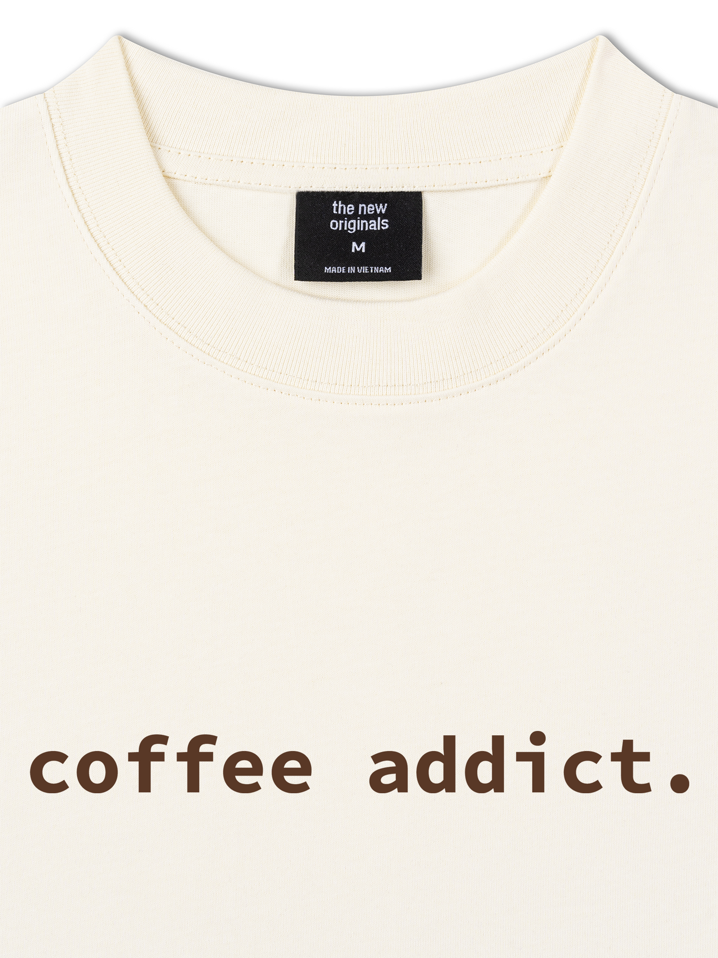 Áo Thun Relaxed Fit Coffee Addict