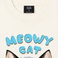 Áo Thun Relaxed Fit Blue Plaid Meowy Cat