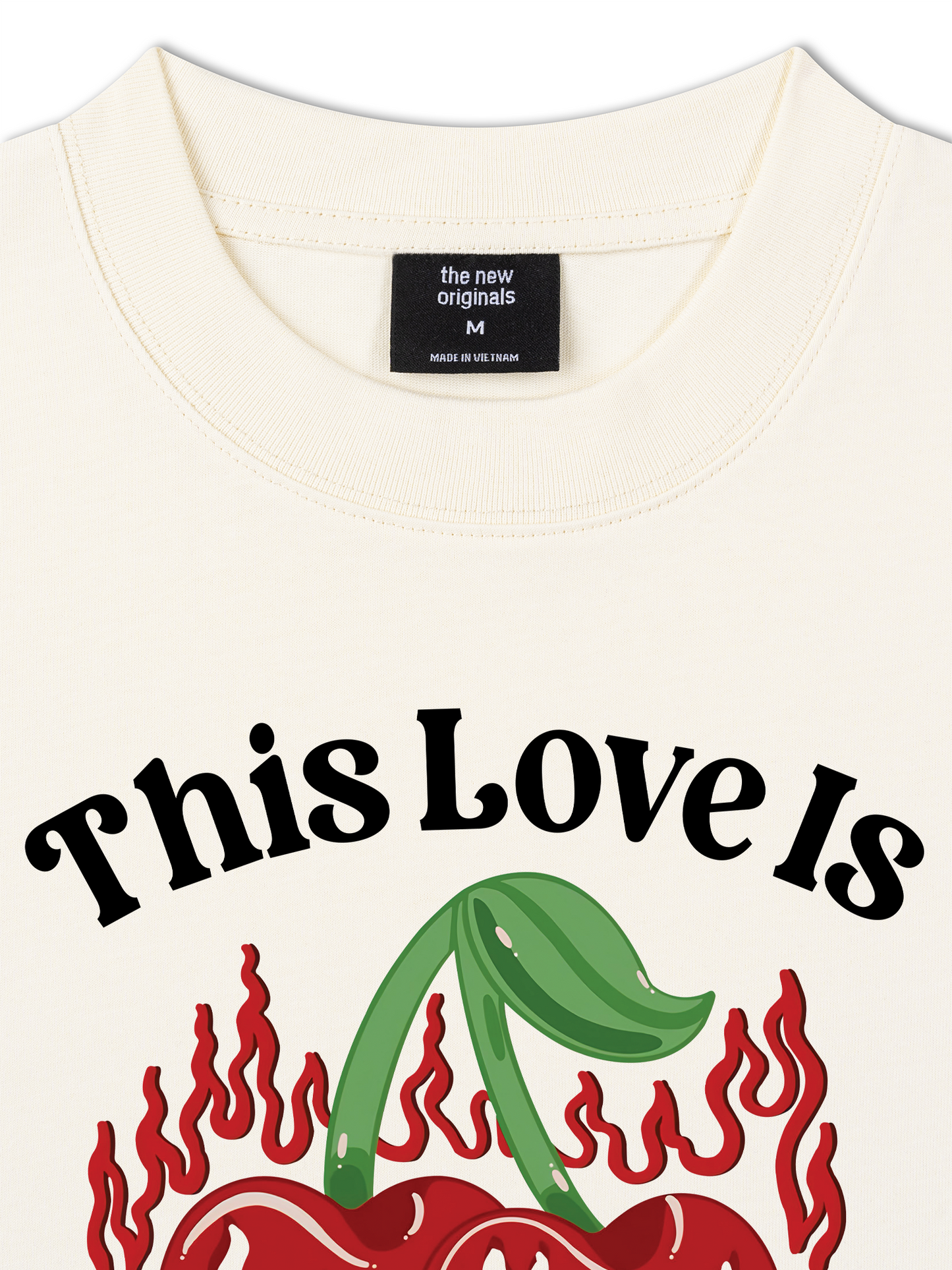 Áo Thun Relaxed Fit This Love Is Too Hot