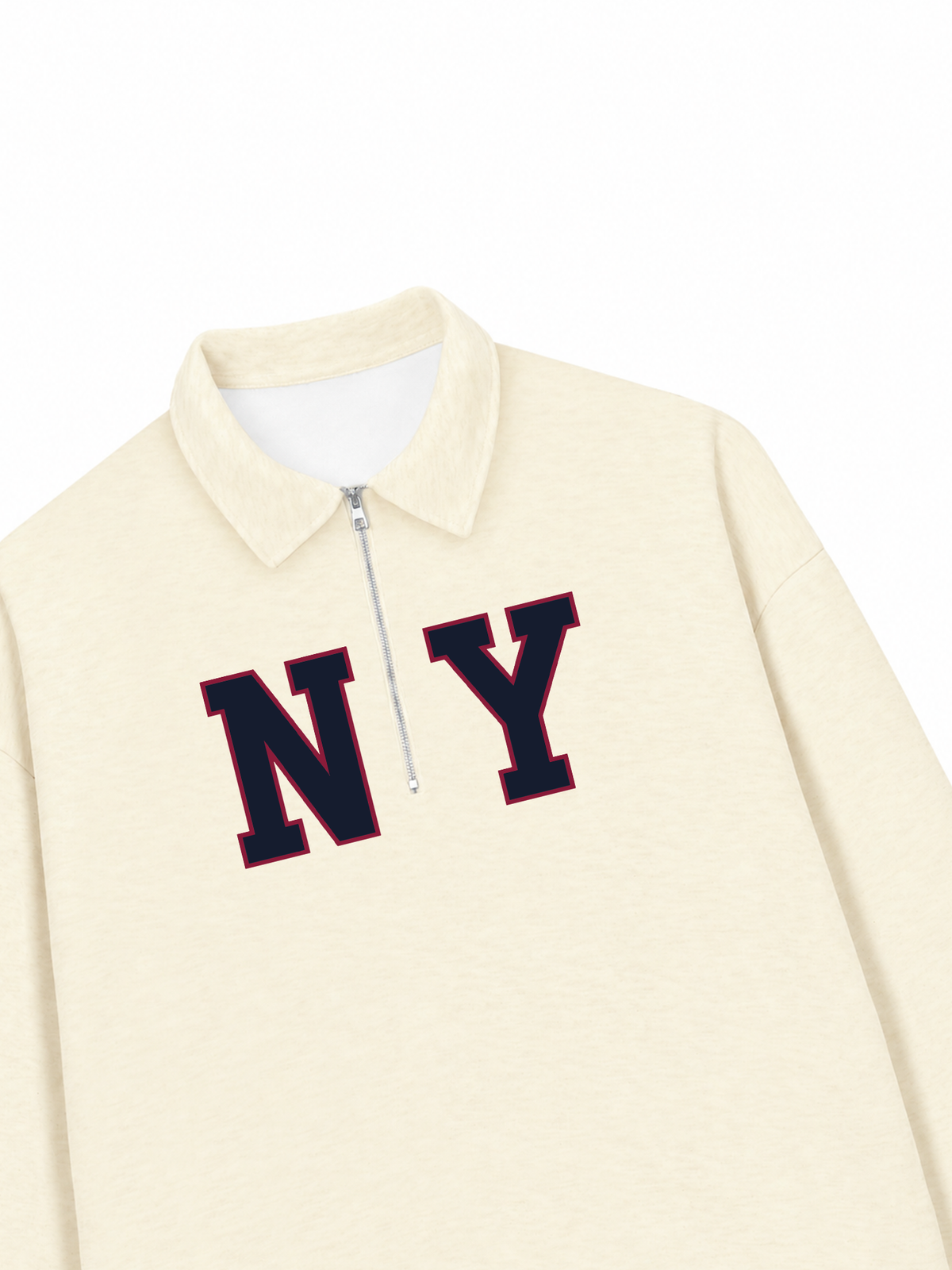 Áo Sweater Polo Nỉ Hai Da NY