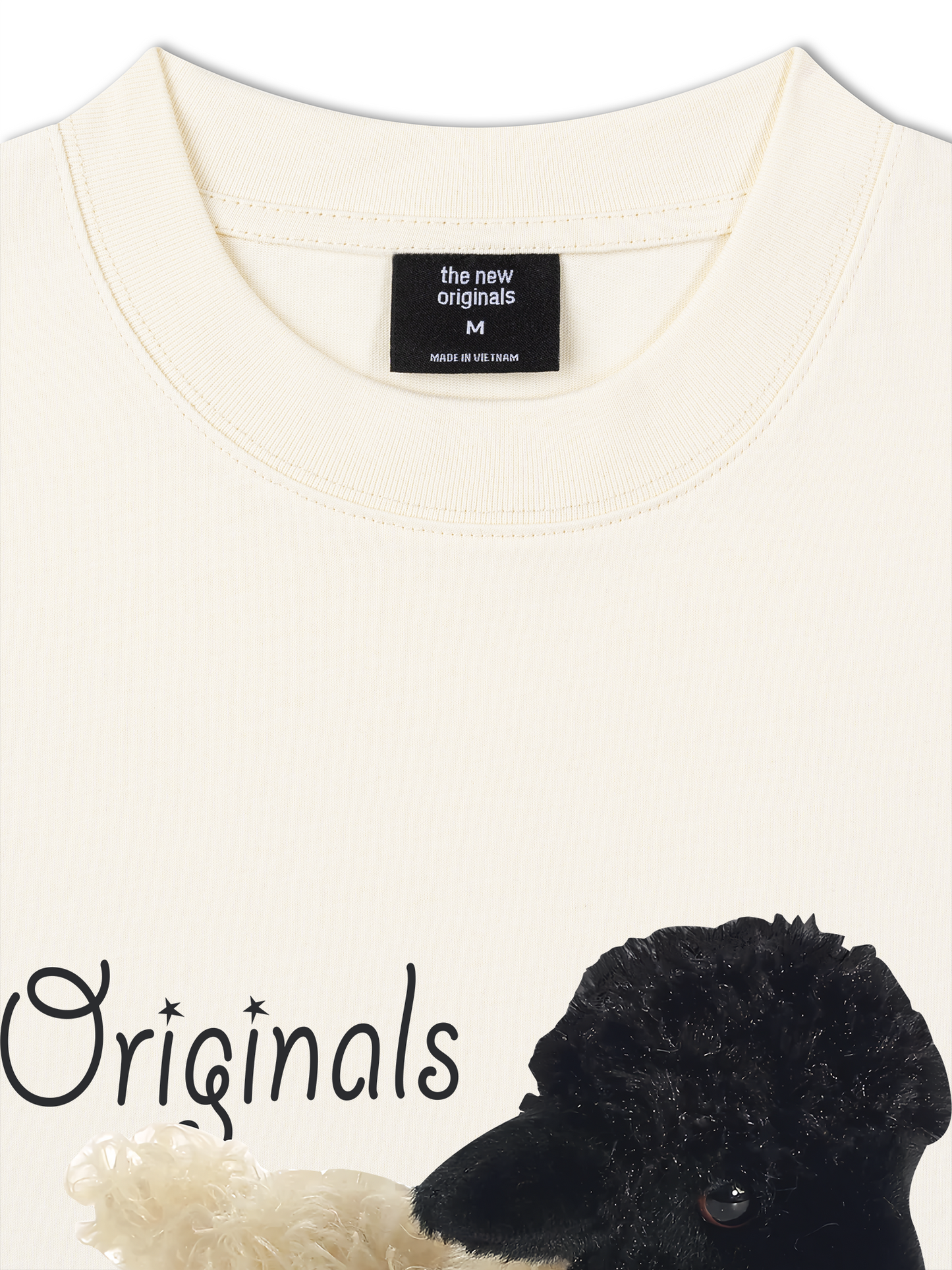 Áo Thun Relaxed Fit Animal Mood Sheep