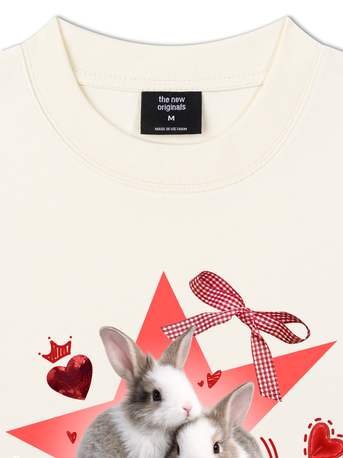 Áo Thun Relaxed Fit Daily Cuties Bunny Love Club