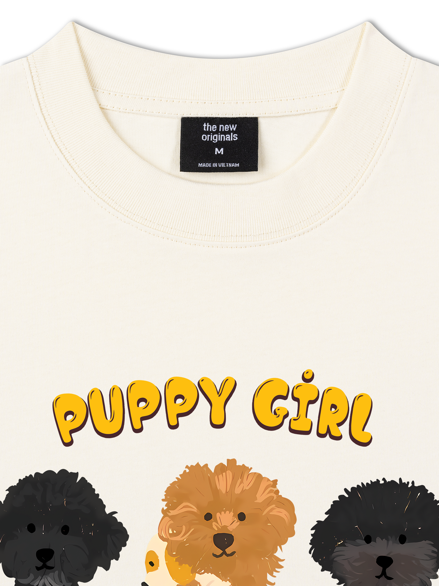 Áo Thun Relaxed Fit Animal Puppy Girl