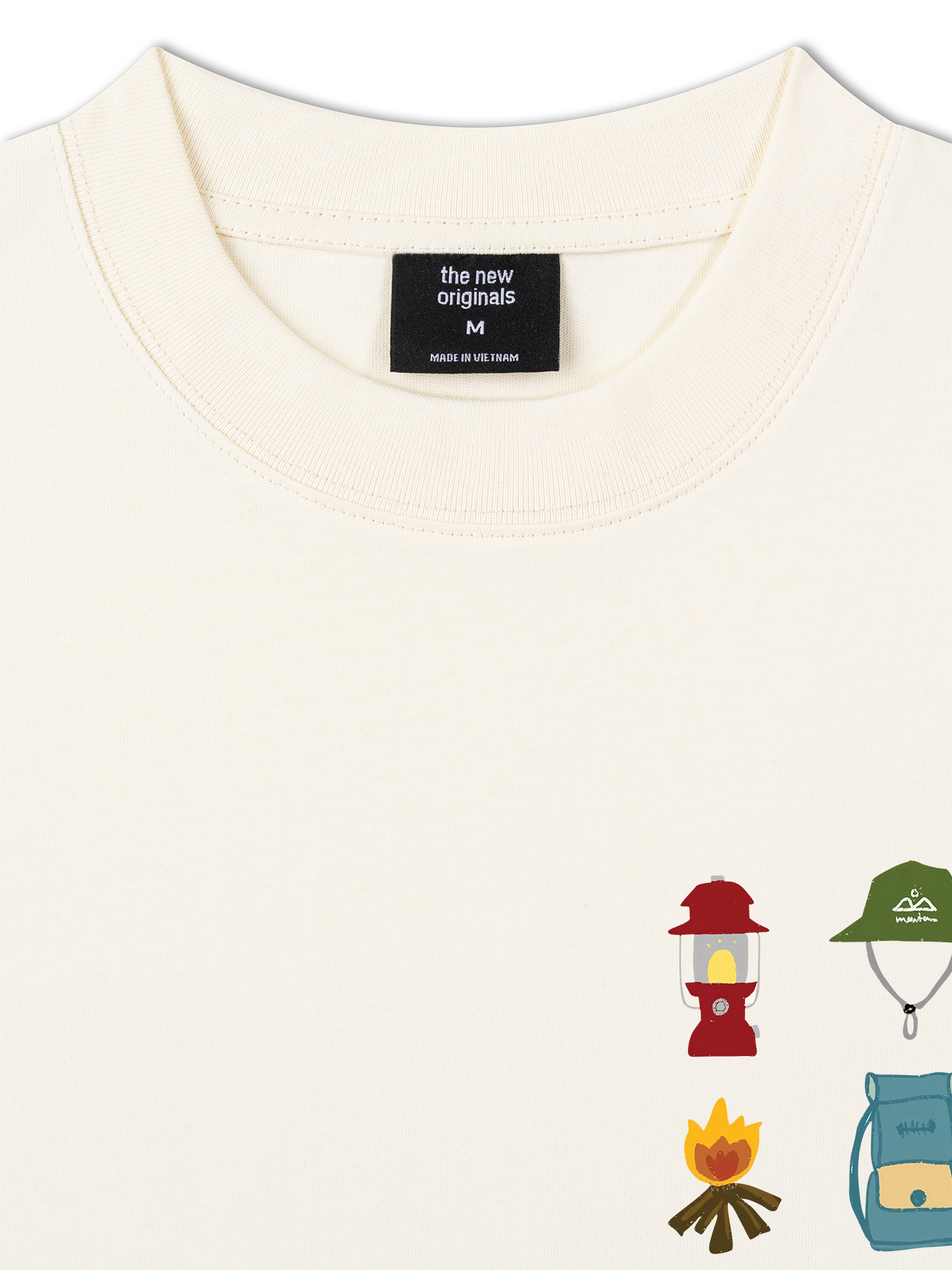 Áo Thun Relaxed Fit Thích Cắm Trại