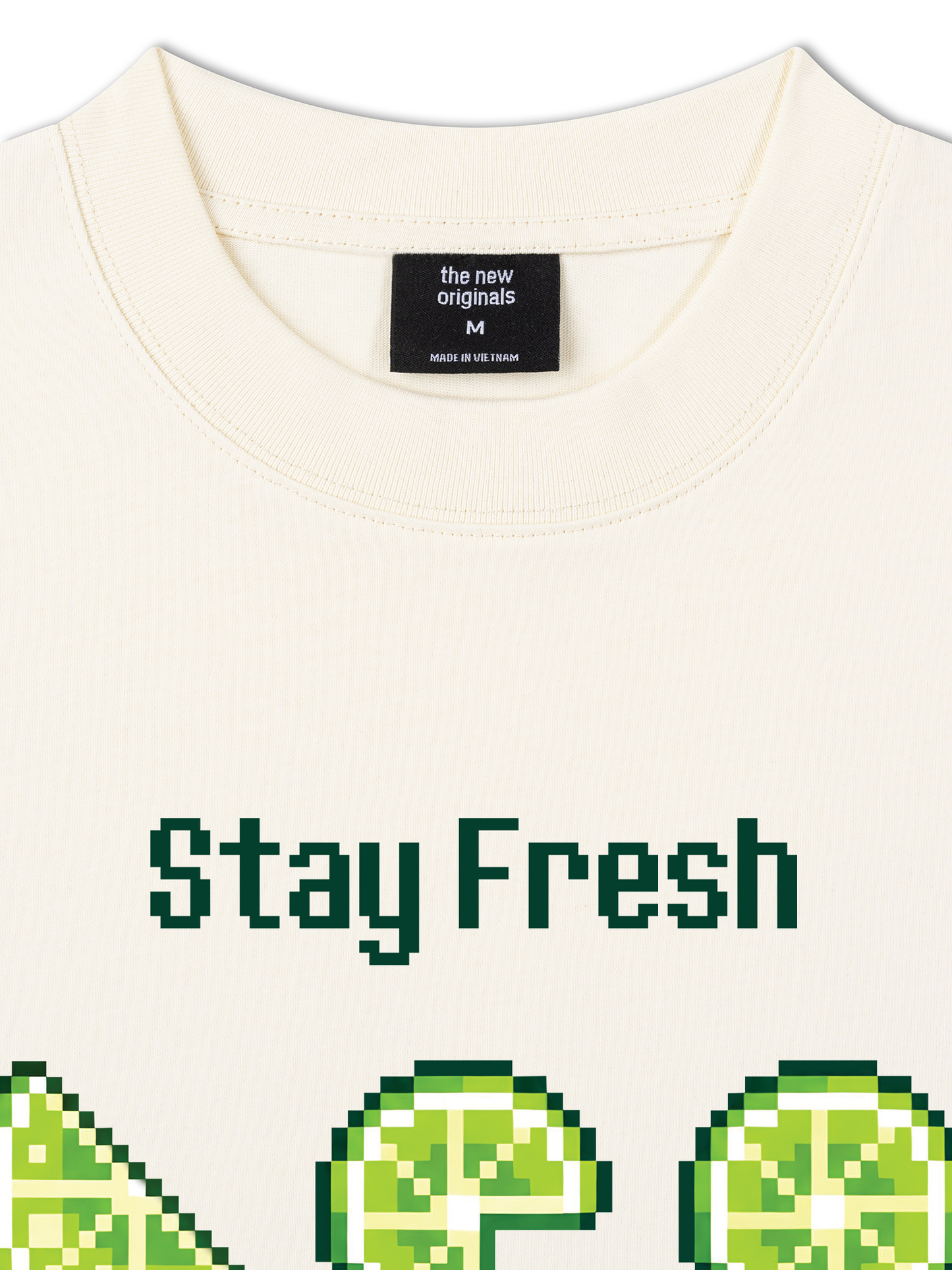 Áo Thun Relaxed Fit Summer Vibes Stay Fresh Stay Zesty