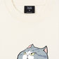Áo Thun Relaxed Fit Funny Couple Cat