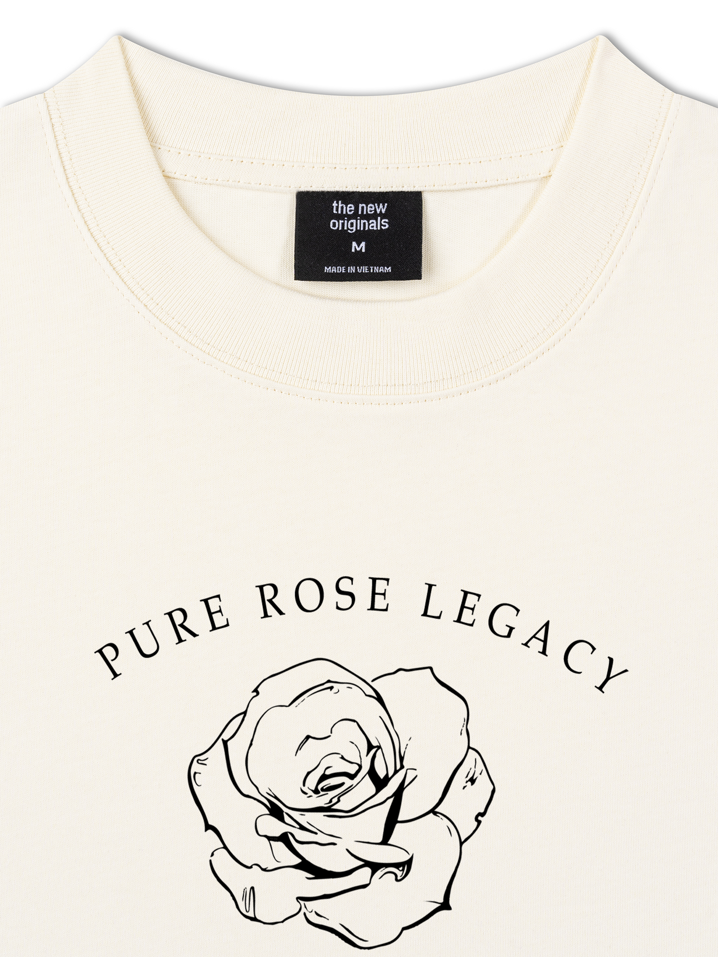 Áo Thun Relaxed Fit Old Money Pure Rose Legacy