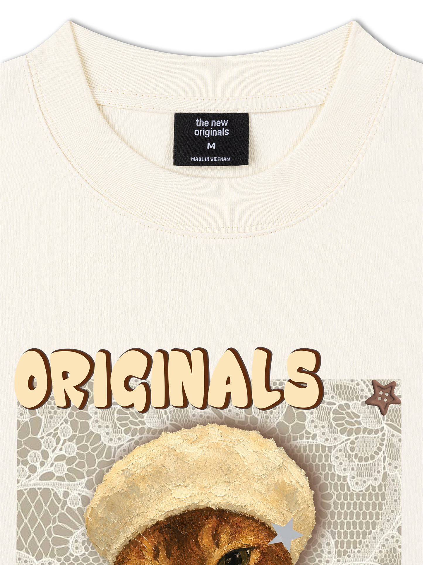 Áo Thun Relaxed Fit Originals Angle Meow