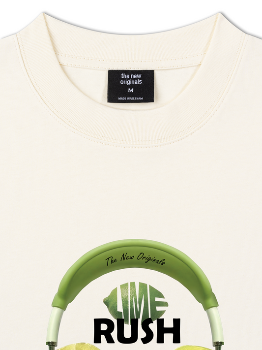 Áo Thun Relaxed Fit Summer Vibes Lime Rush