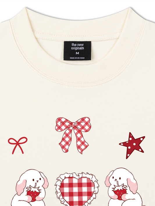 Áo Thun Relaxed Fit Bunny Berry Club