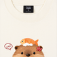 Áo Thun Relaxed Fit Animal Mood Bubble Beaver