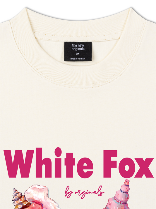 Áo Thun Relaxed Fit Ocean White Fox