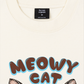Áo Thun Relaxed Fit  Meowy Cat Brown