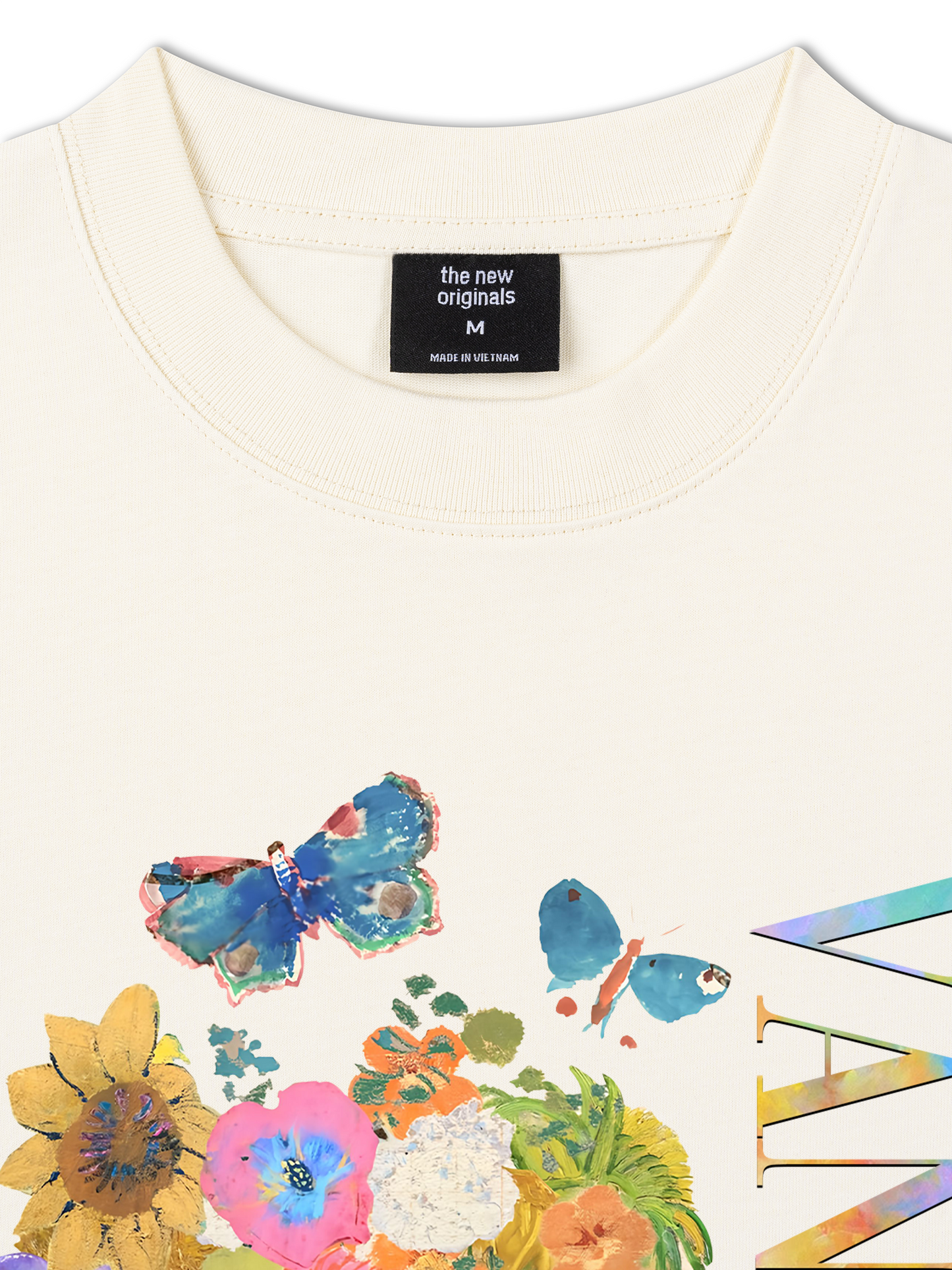 Áo Thun Relaxed Fit Masterpiece Van Gogh Flower Bloom