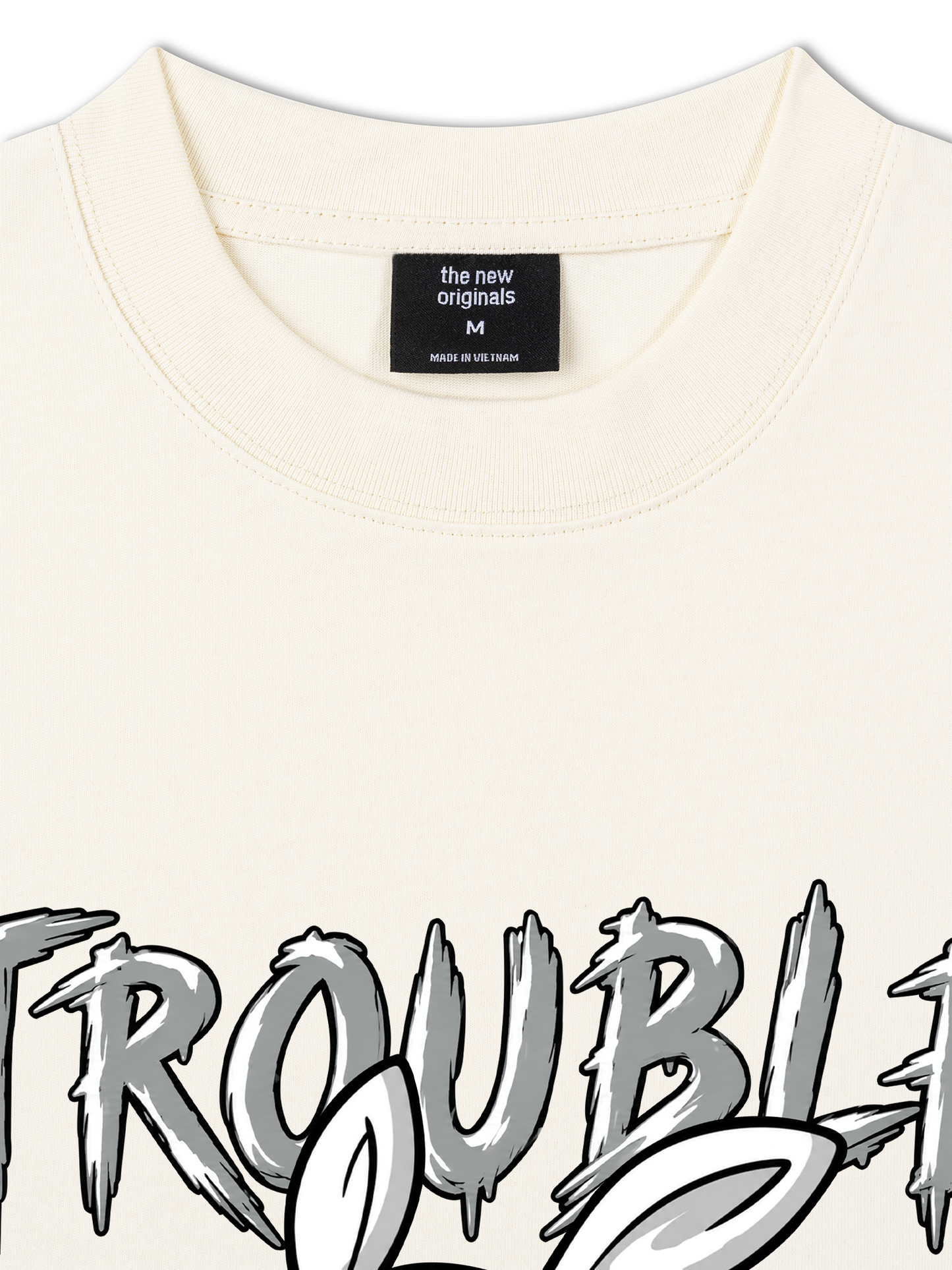 Áo Thun Relaxed Fit Trouble