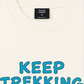 Áo Thun Relaxed Fit Keep Trekking For Girl