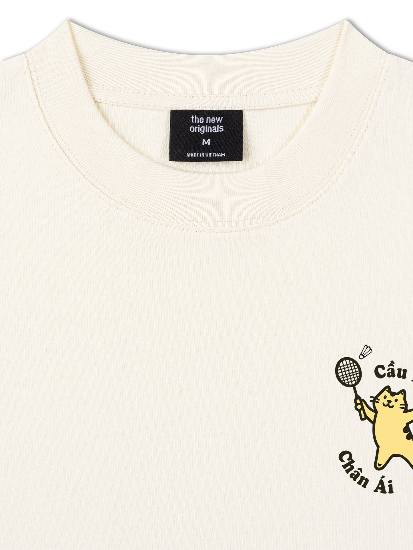 Áo Thun Relaxed Fit Cầu Lông Là Chân Ái