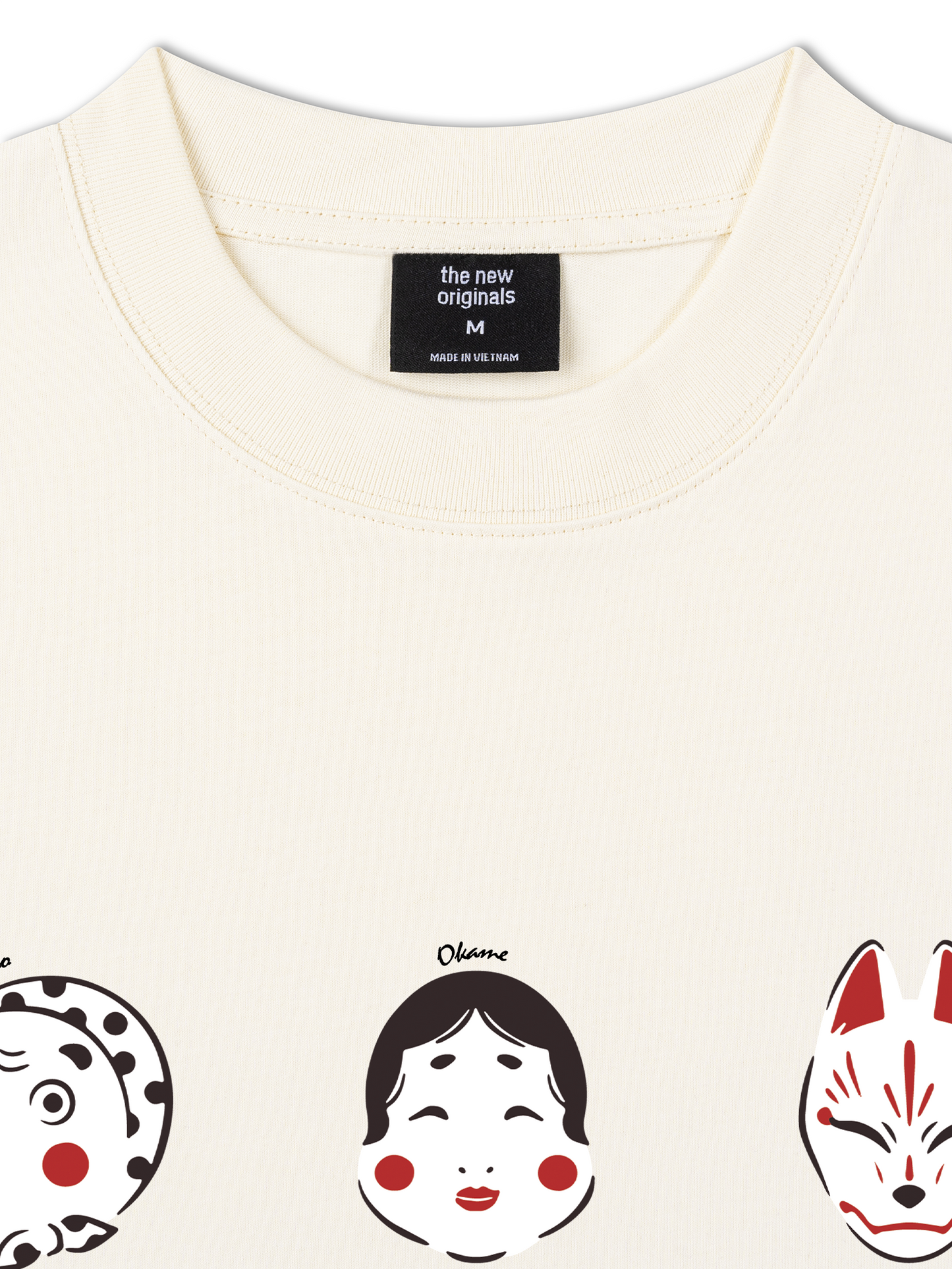 Áo Thun Relaxed Fit Japan Spirit Mask