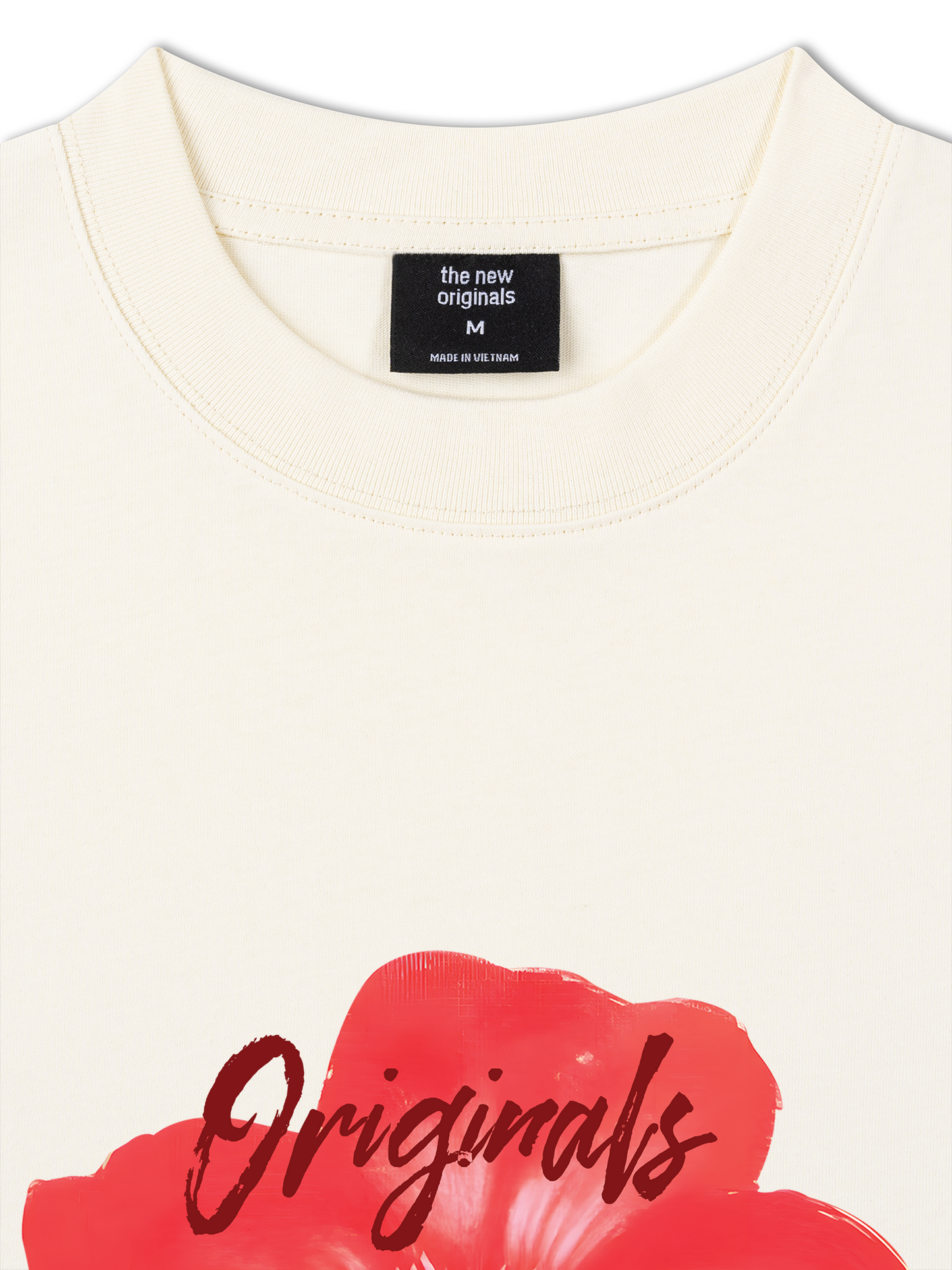 Áo Thun Relaxed Fit Summer Vibes Red Flower