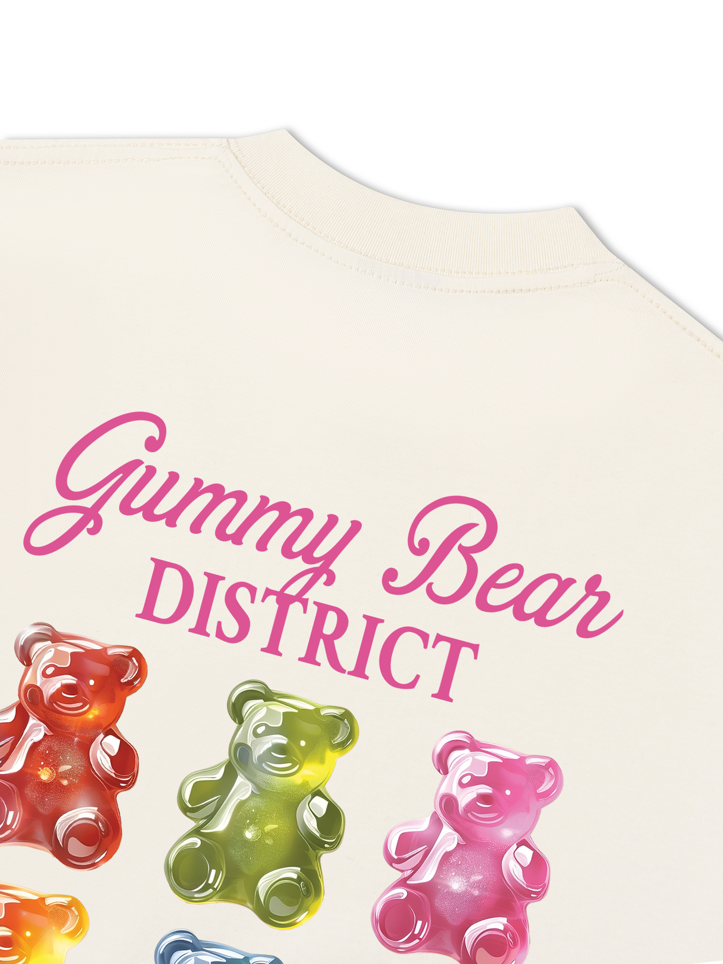 Áo Thun Relaxed Fit Gummy Bear District