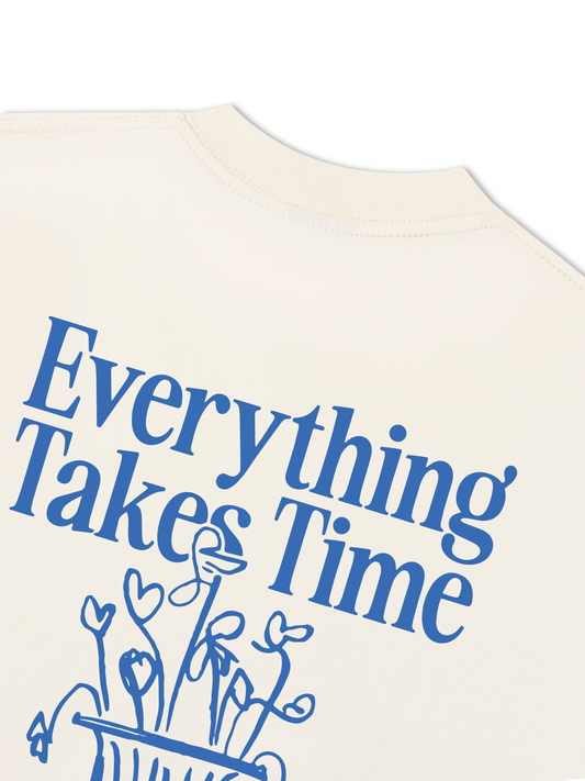 Áo Thun Relaxed Fit Everything Takes Time