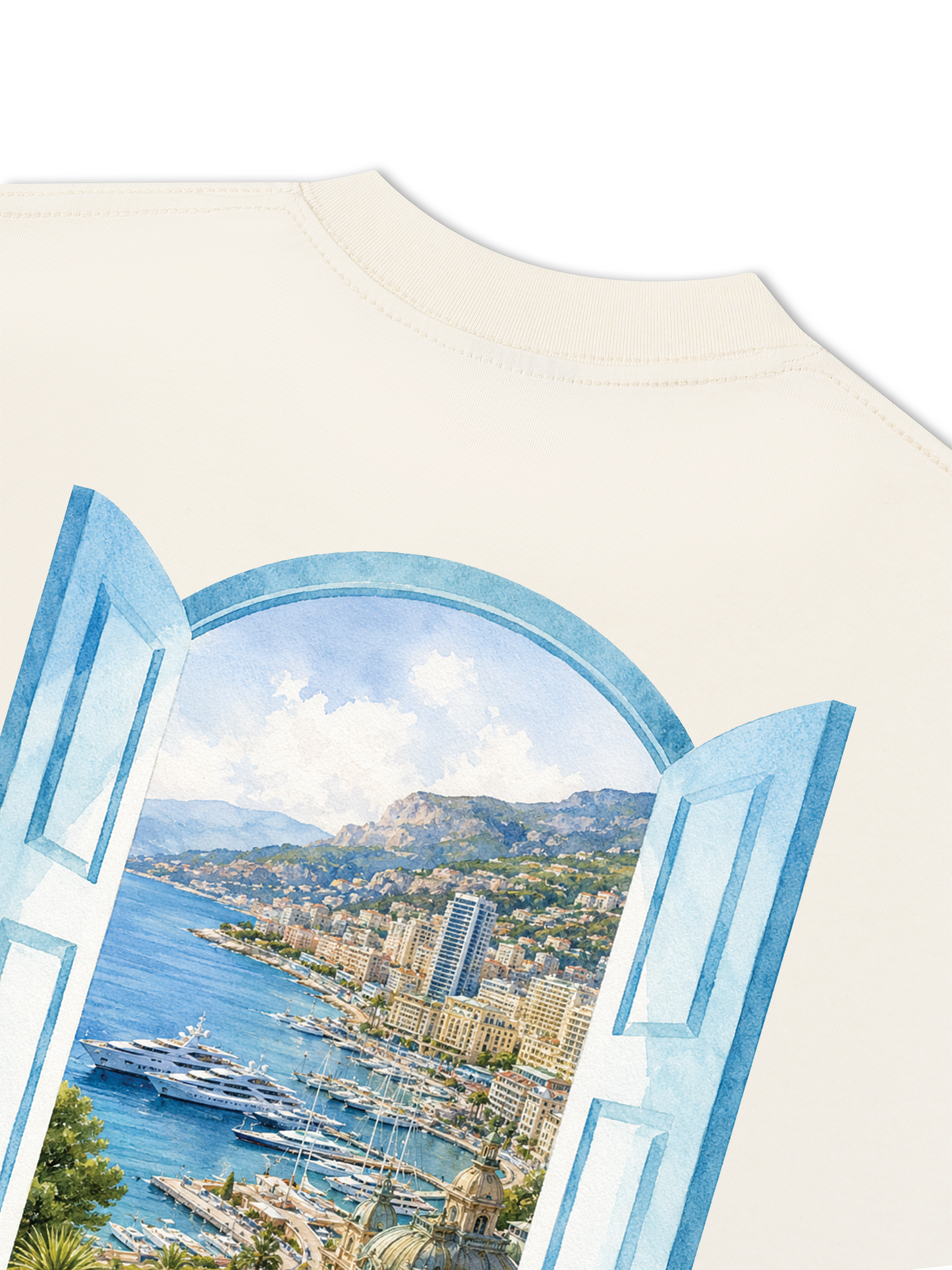 Áo Thun Relaxed Fit Monaco
