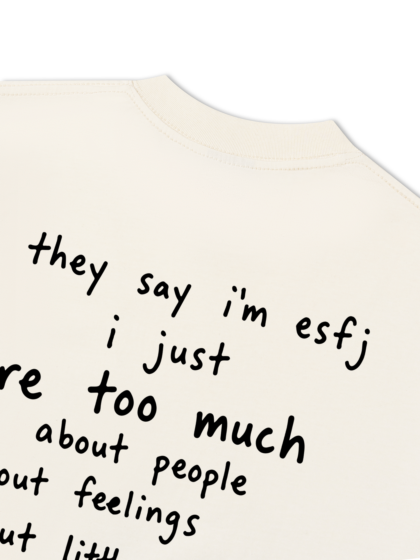 Áo Thun Relaxed Fit ESFJ MBTI
