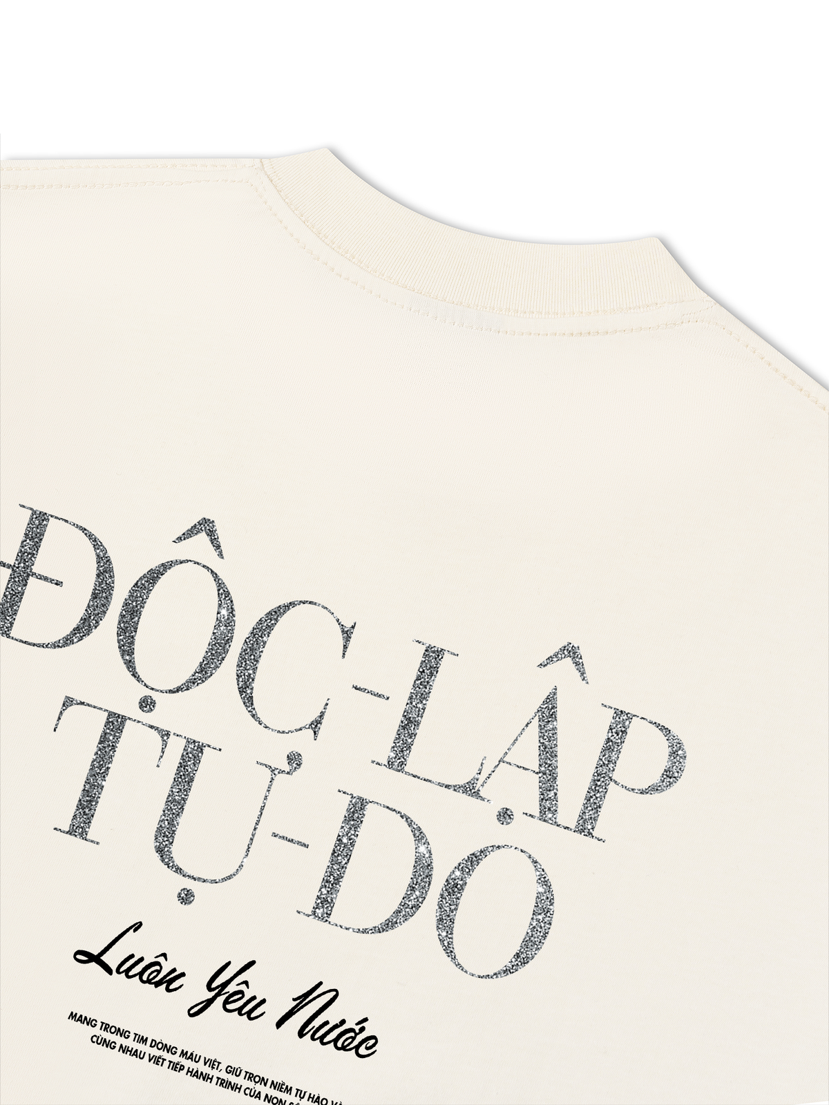 Áo Thun Relaxed Fit Việt Nam Bling Độc Lập Tự Do