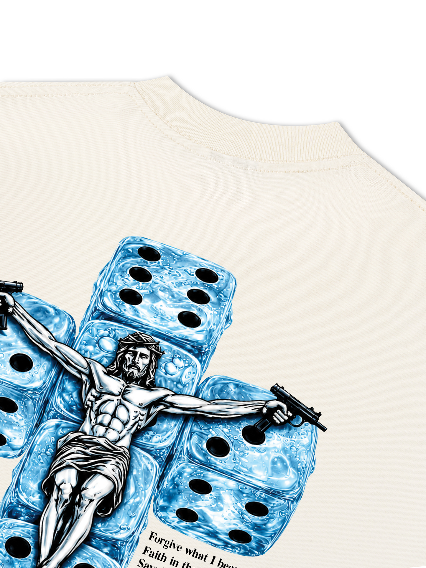 Áo Thun Relaxed Fit God With Gun