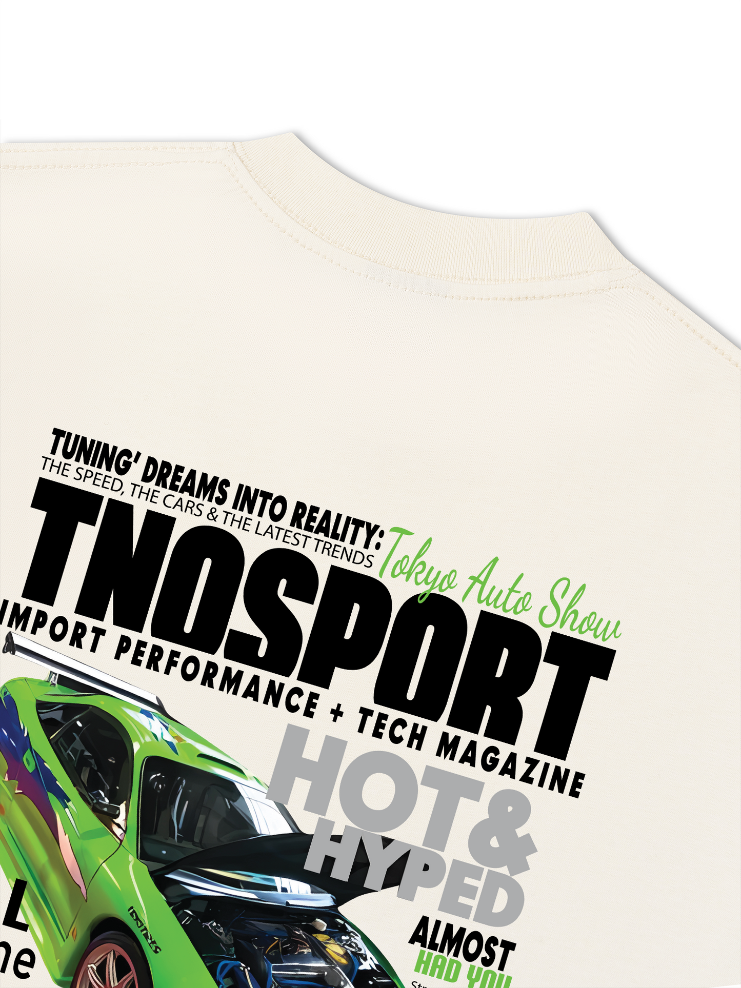 Áo Thun Relaxed Fit CAR Orginals Sport Green