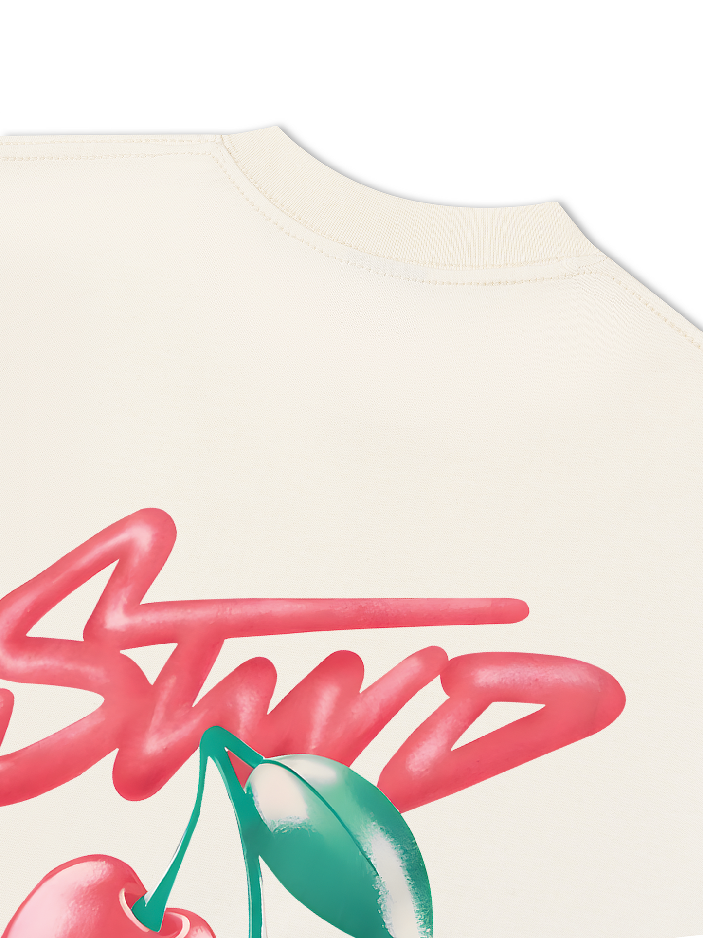 Áo Thun Relaxed Fit Summer Vibes Berry Stwd