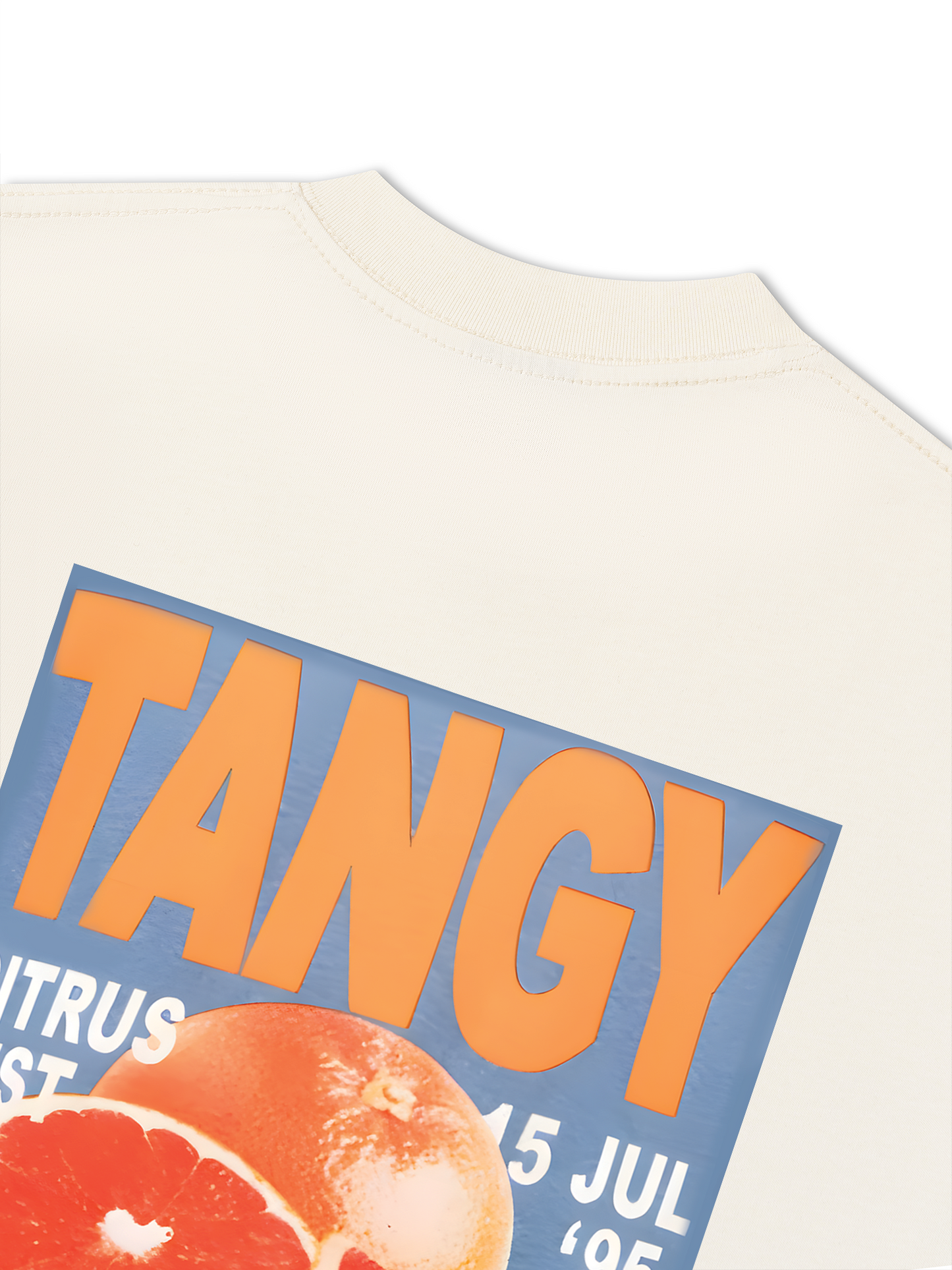 Áo Thun Relaxed Fit Summer Vibes Tangy Orange
