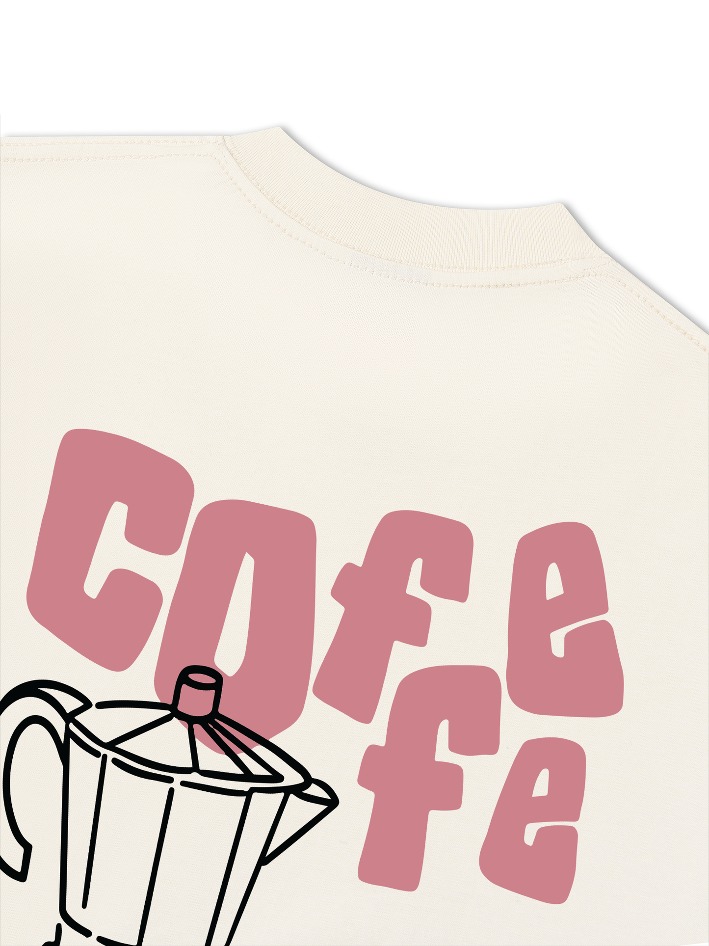 Áo Thun Relaxed Fit Coffee Coffee Coffee