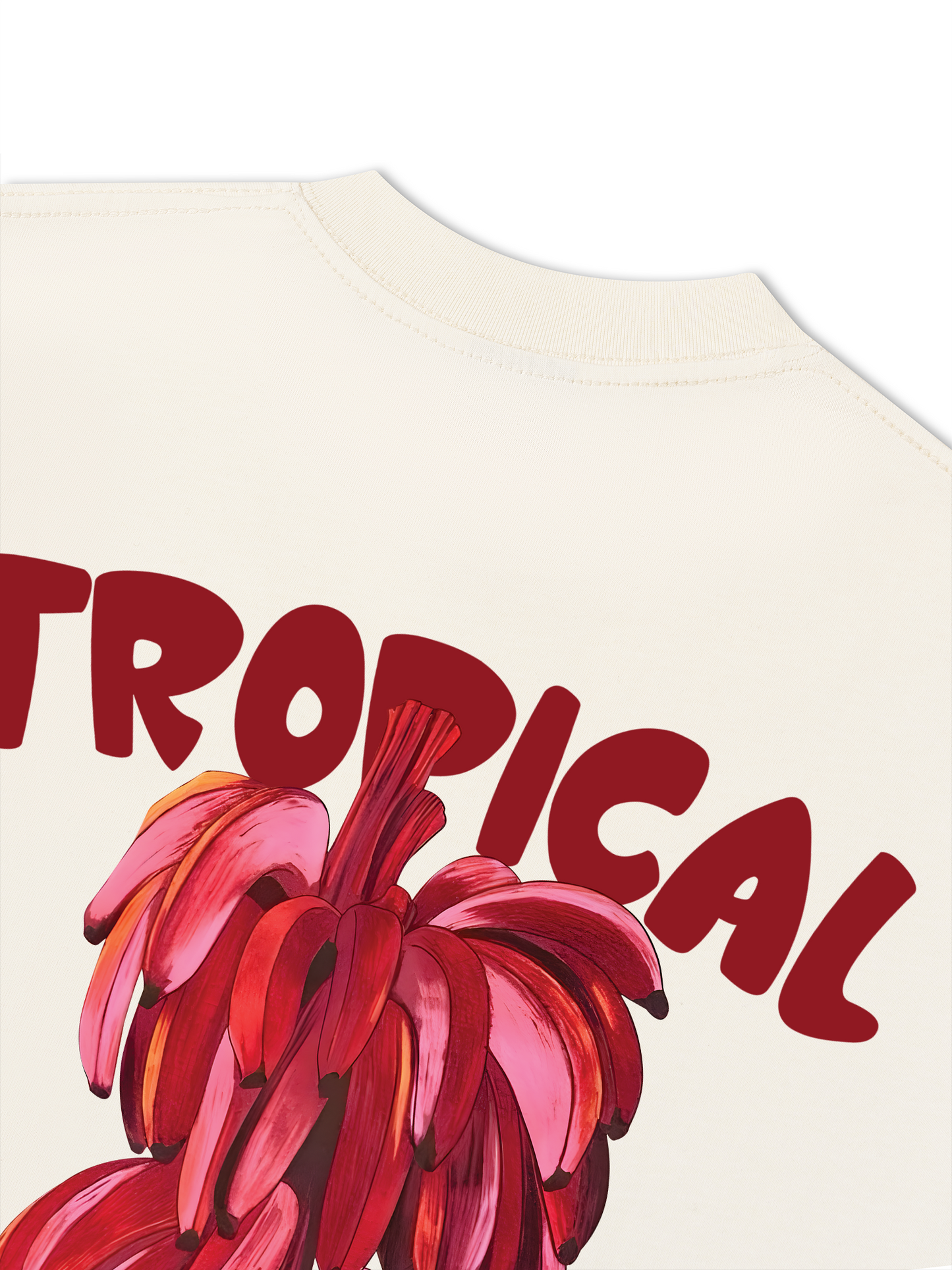 Áo Thun Relaxed Fit Summer Vibes Pink Banana