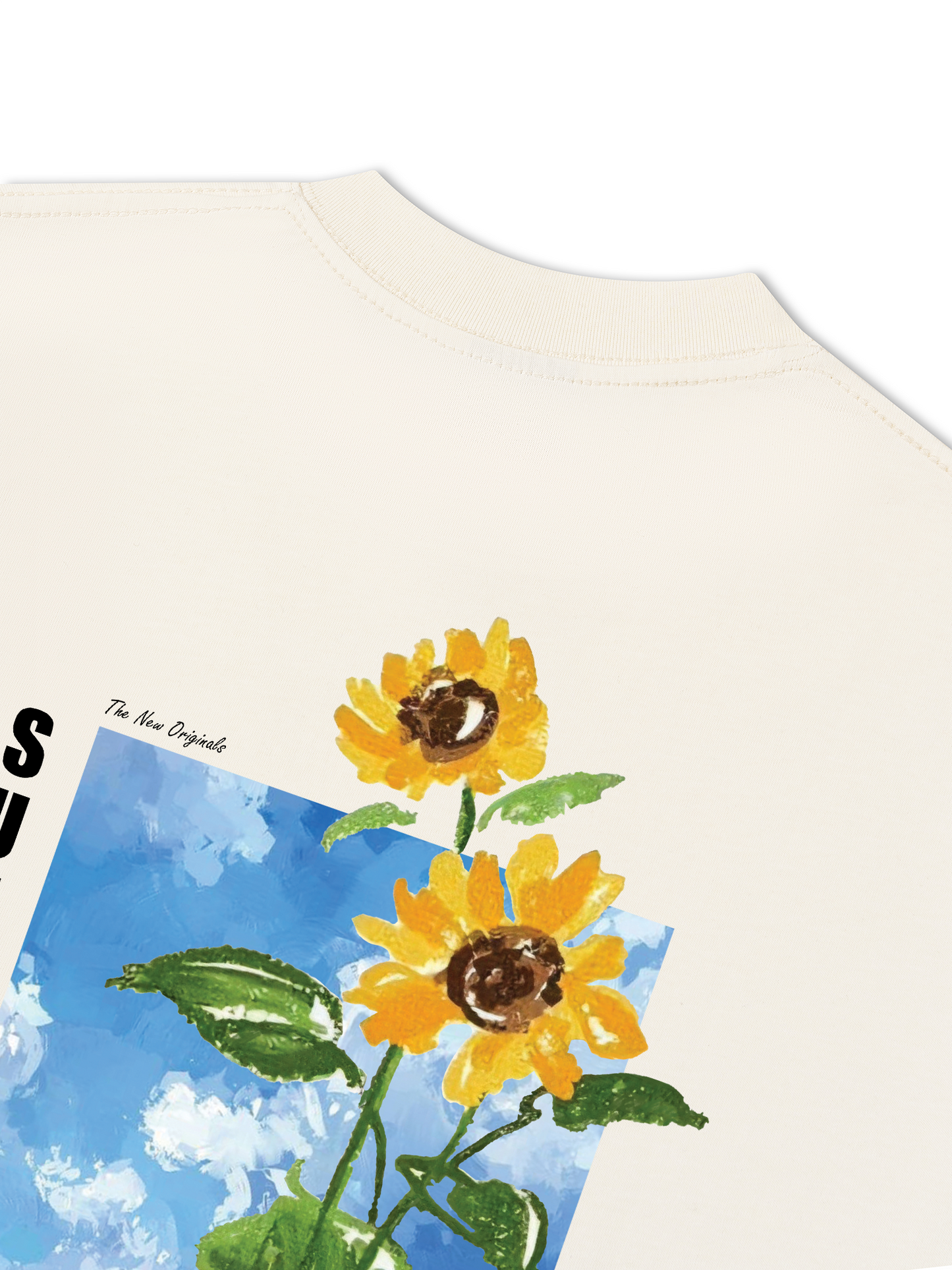 Áo Thun Relaxed Fit Summer Vibes Sunflower