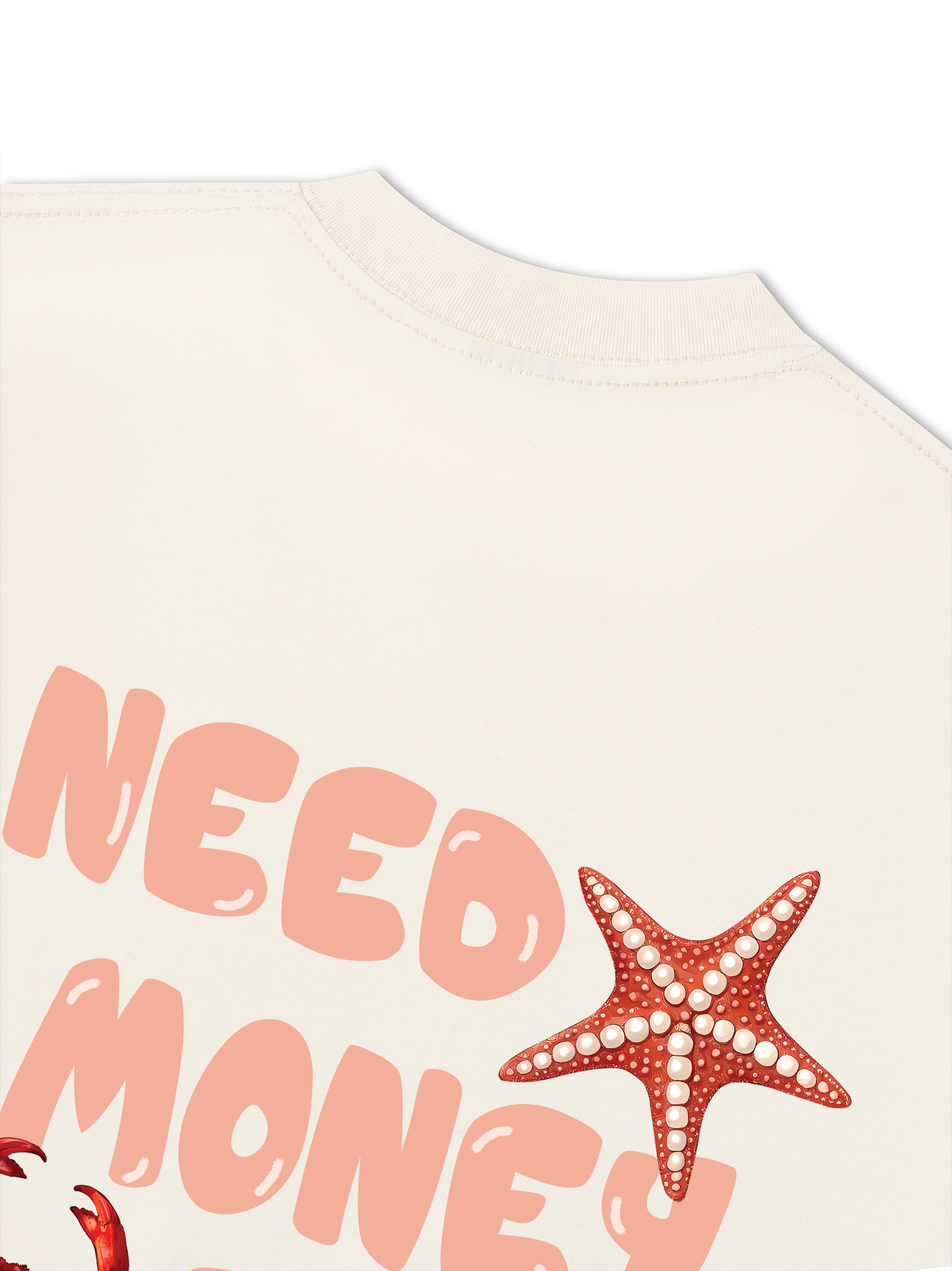 Áo Thun Relaxed Fit Ocean Need Money For Ocean