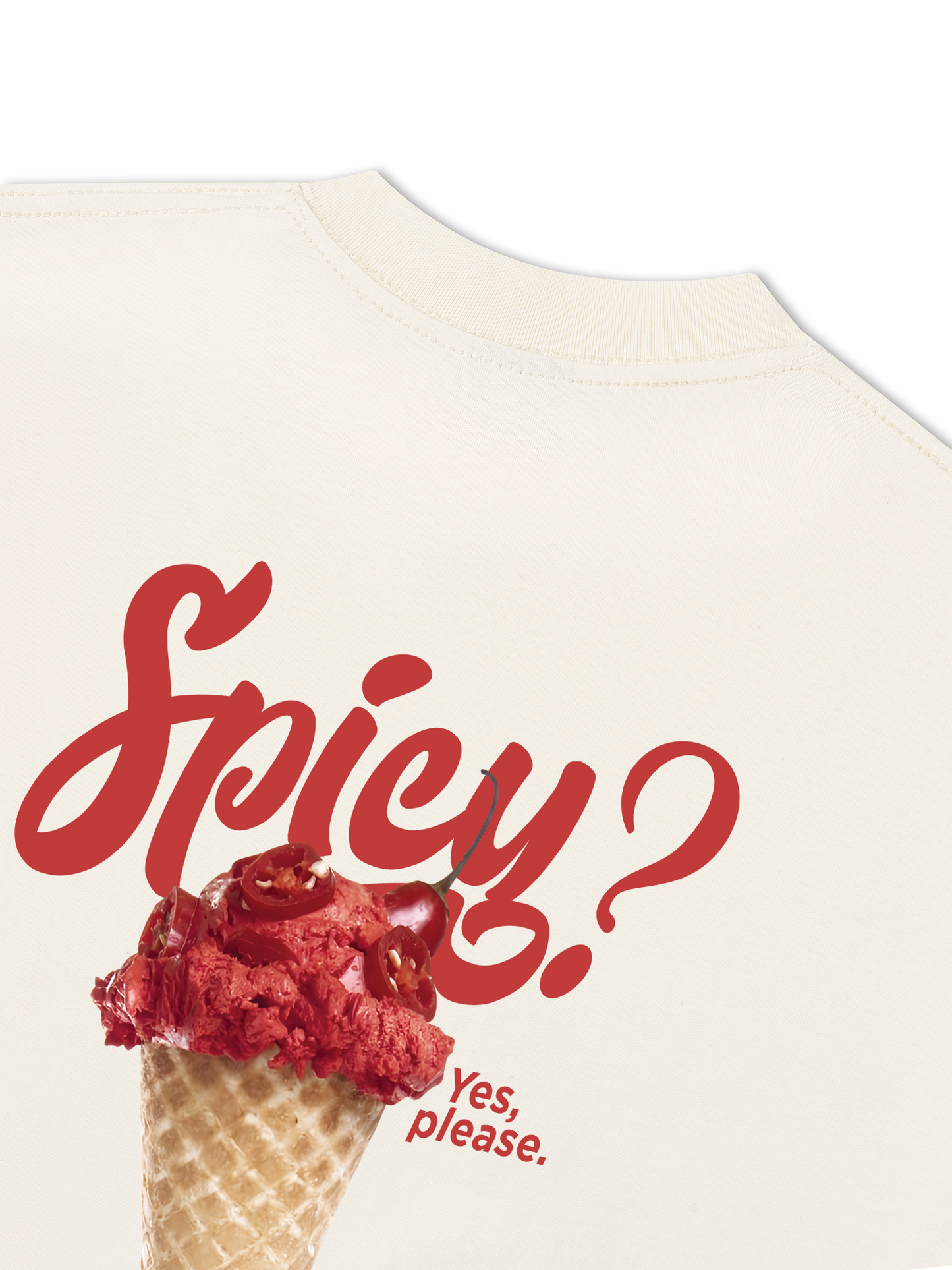 Áo Thun Relaxed Fit Spicy Yes Please