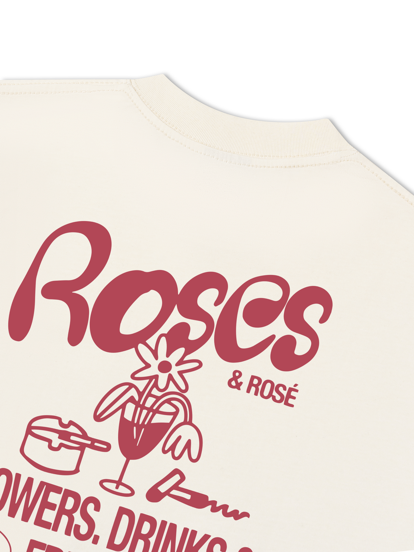 Áo Thun Relaxed Fit Rose & Rose