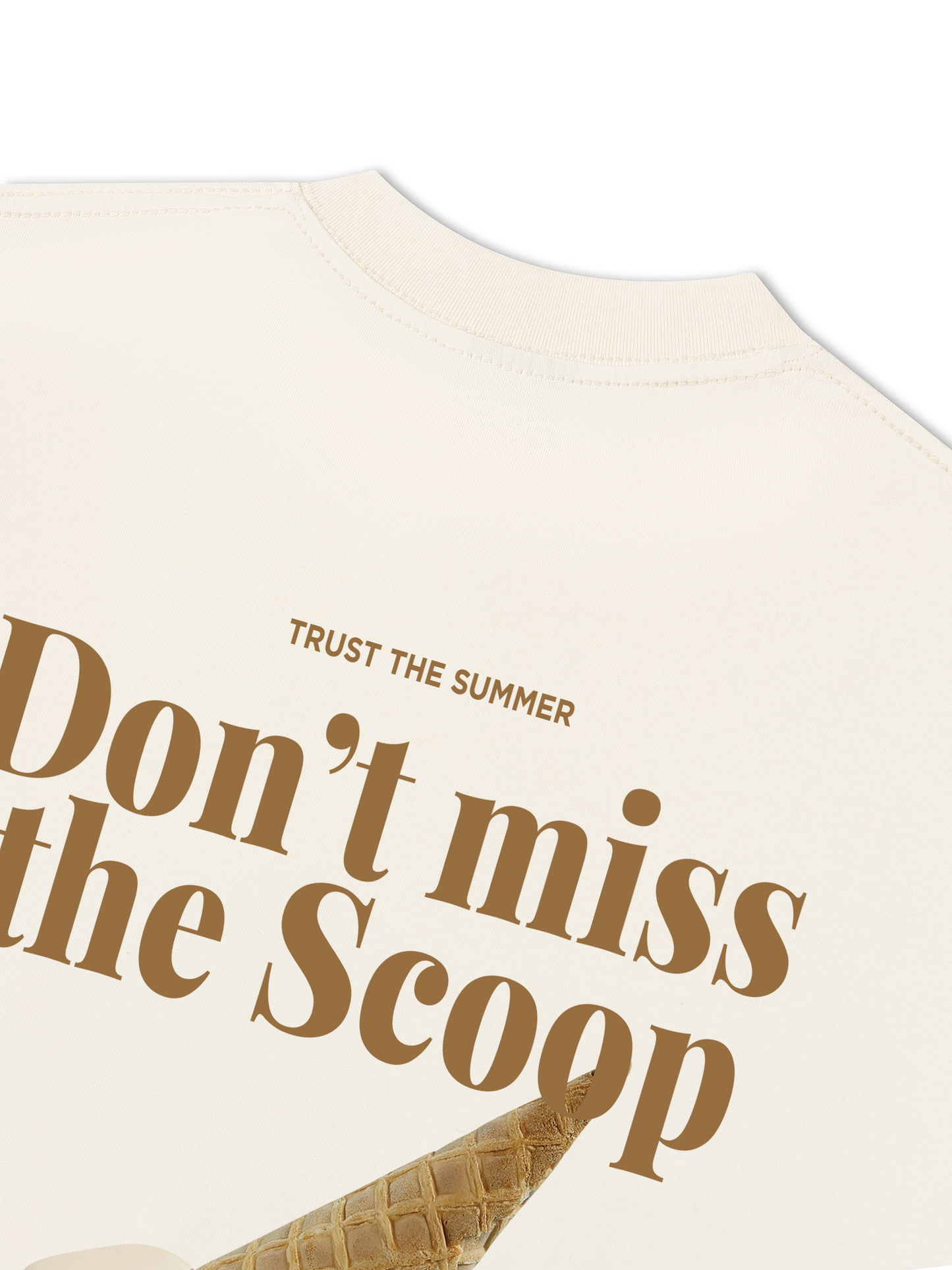 Áo Thun Relaxed Fit Don't Miss The Scoop