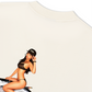 Áo Thun Relaxed Fit Ocean Vibes With Bikini Girl