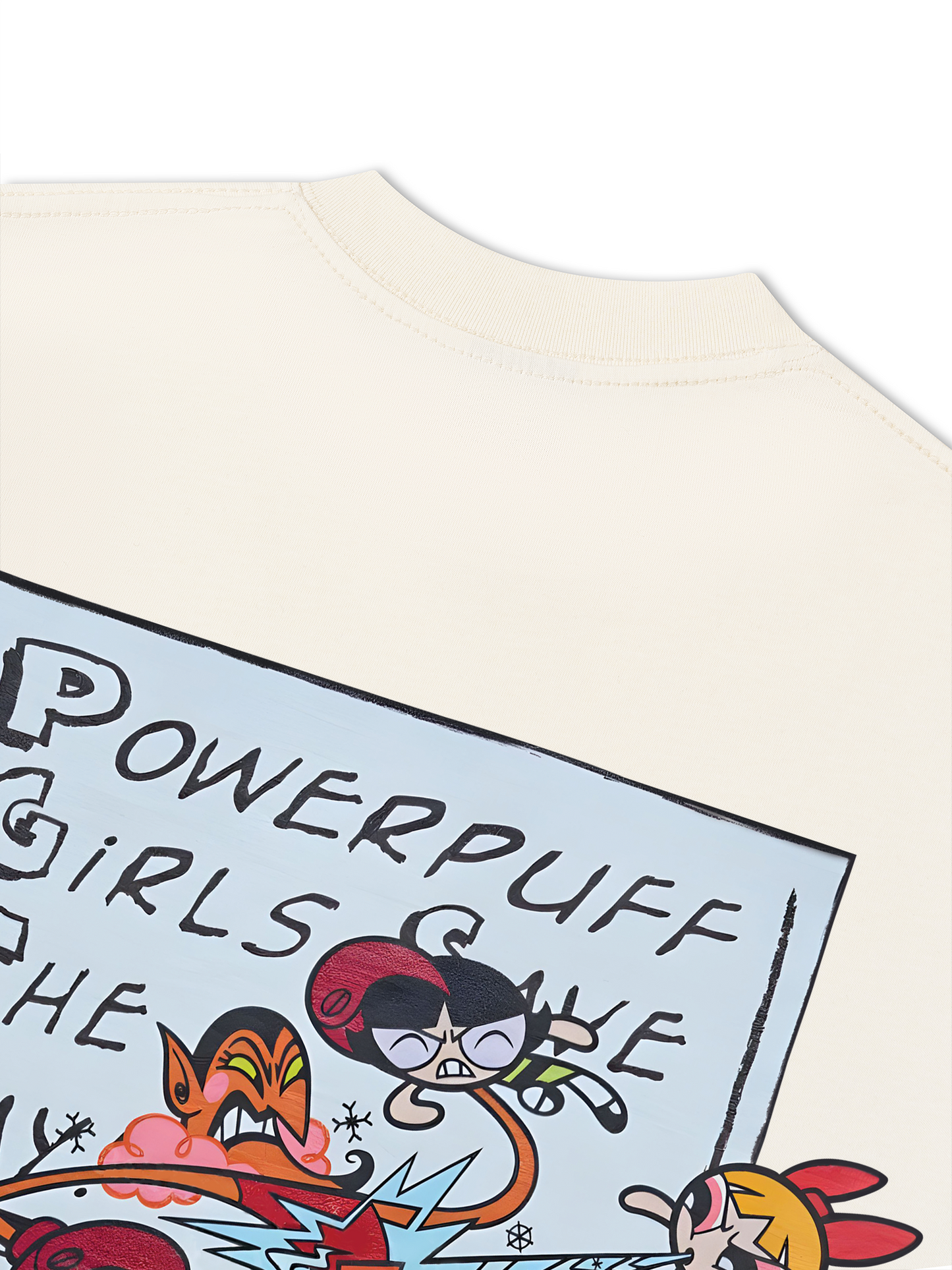 Áo Thun Relaxed Fit The Powerpuff Girls X The New Originals