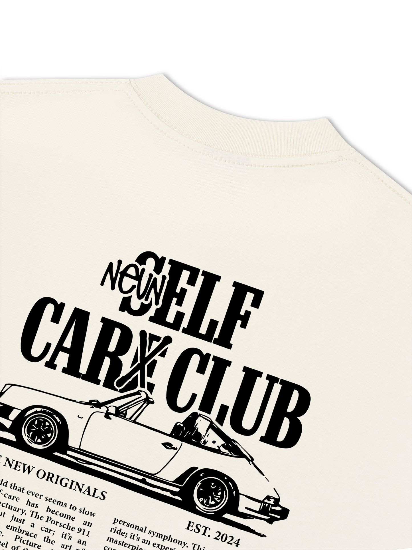 Áo Thun Relaxed Fit Neun (S)elf Car(e) Club